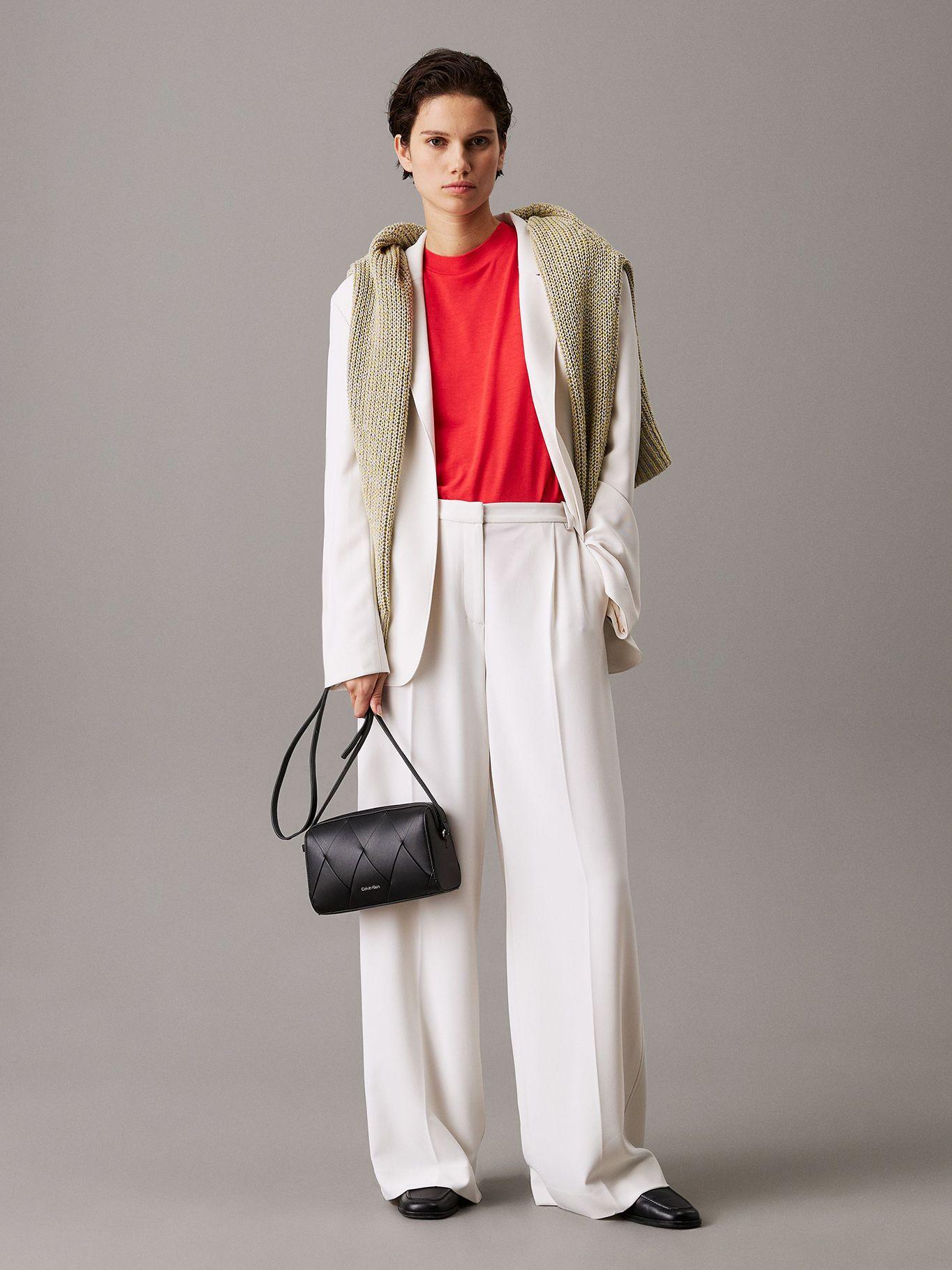 Bandolera Ck Woven Negro Calvin Klein-4