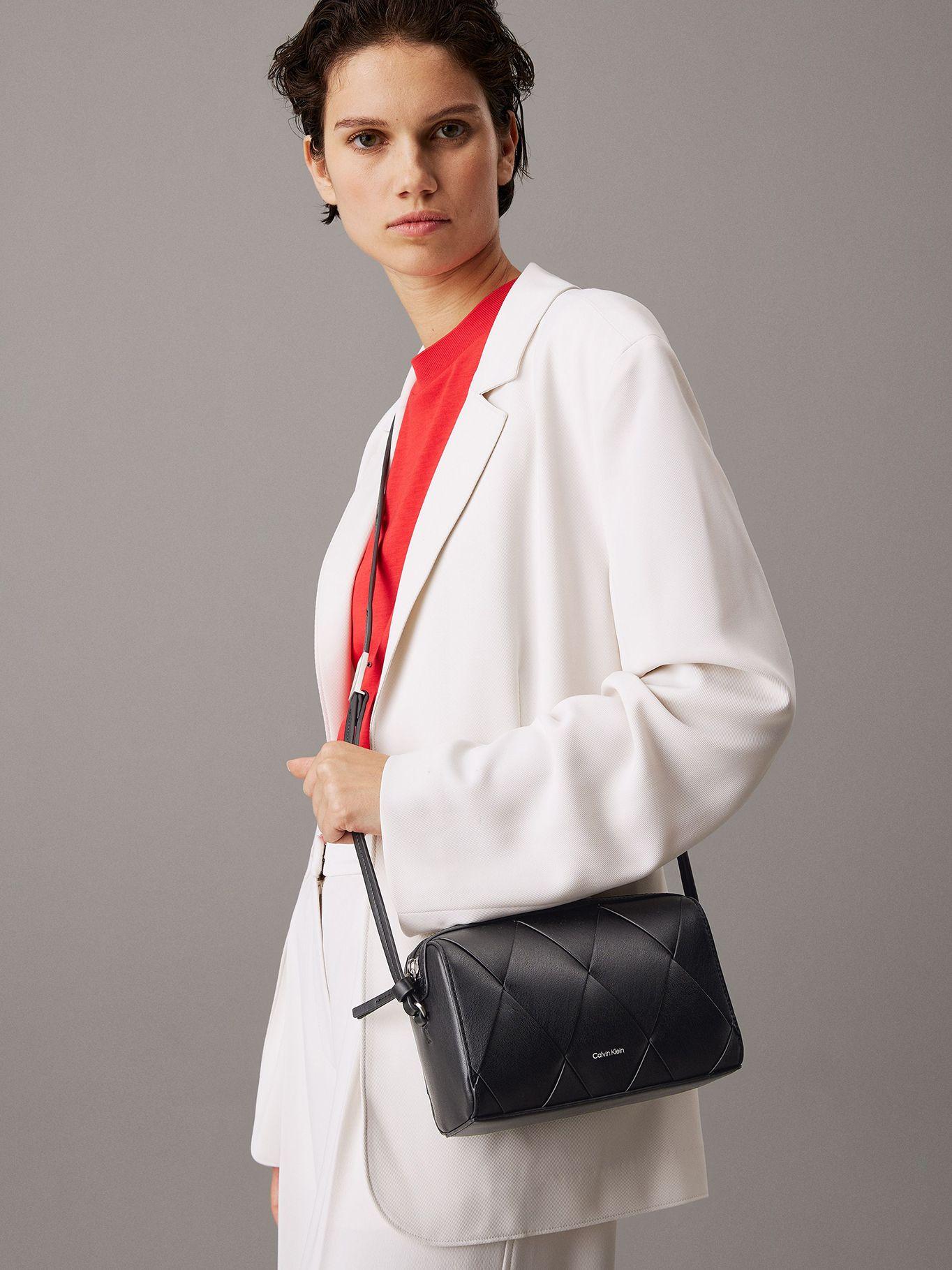 Bandolera Ck Woven Negro Calvin Klein-5