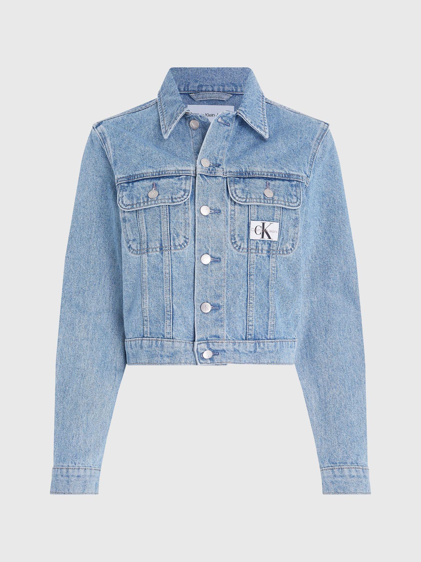 Chaqueta Denim Cropped 90 Azul Calvin Klein-4