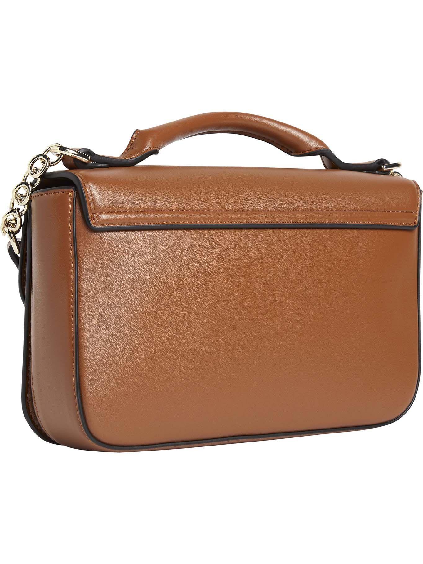 Cartera Xbody Focused Café Calvin Klein-1
