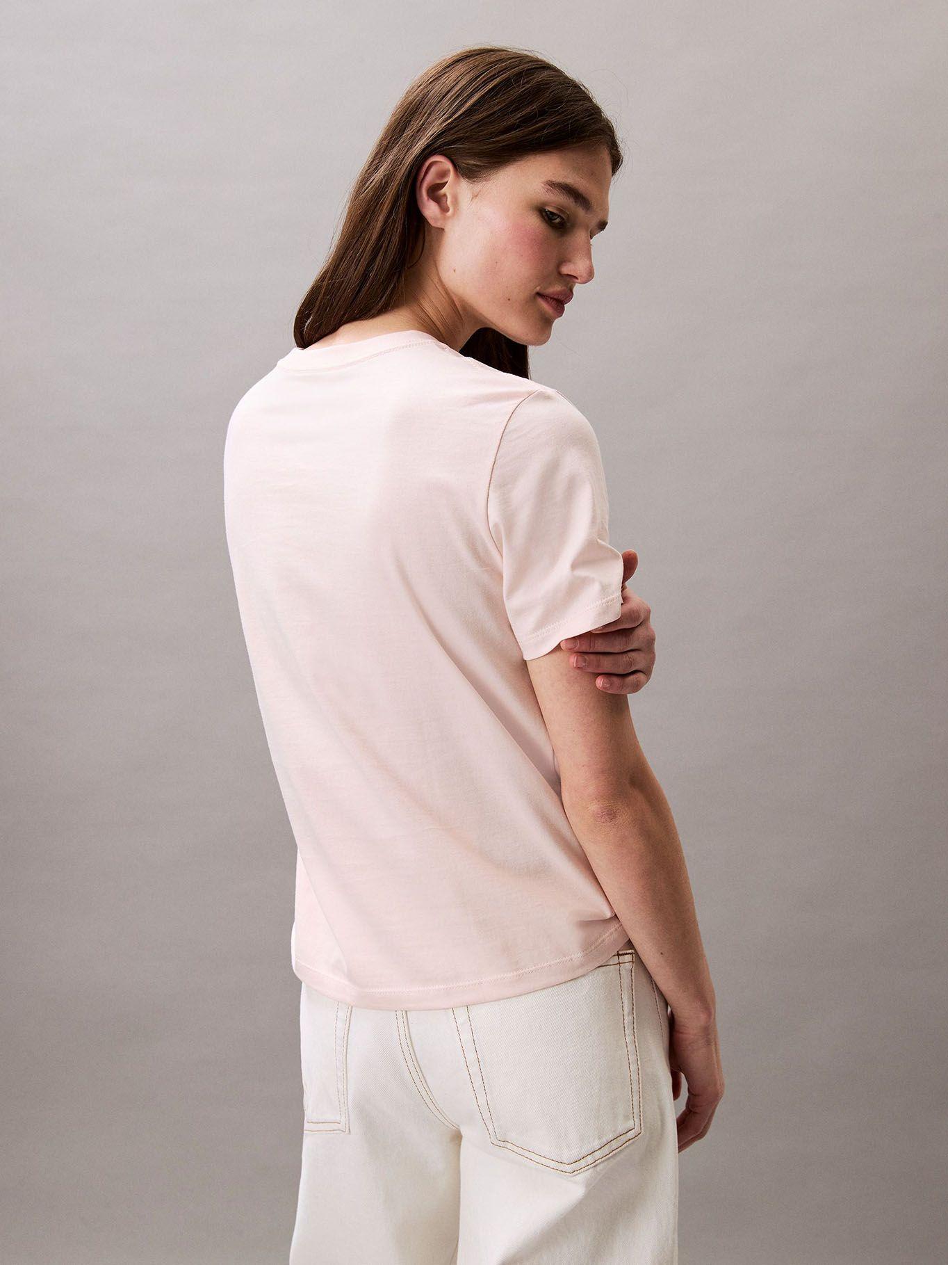 Polera Classic Monogram Hero Rosado Calvin Klein-2