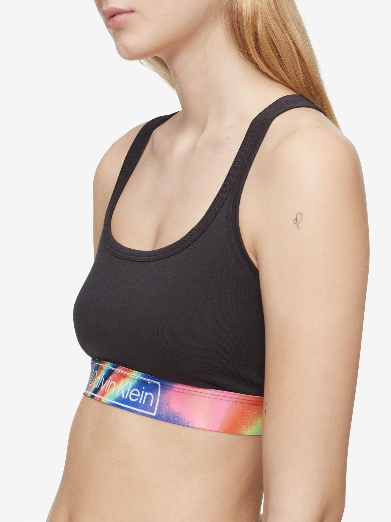 Bralette Pride Negro Calvin Klein-3