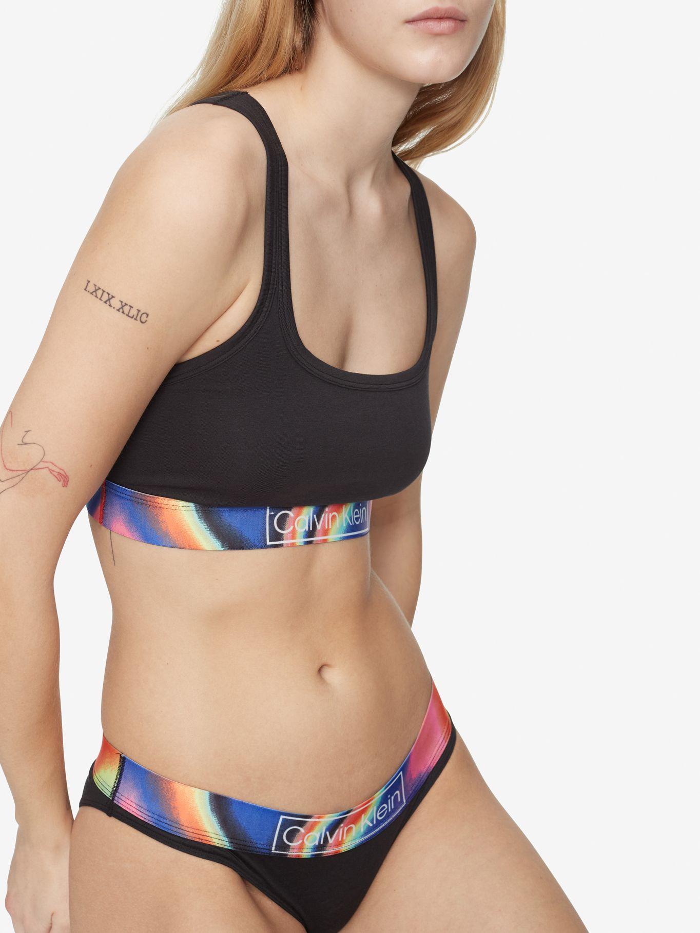 Bralette Pride Negro Calvin Klein-2