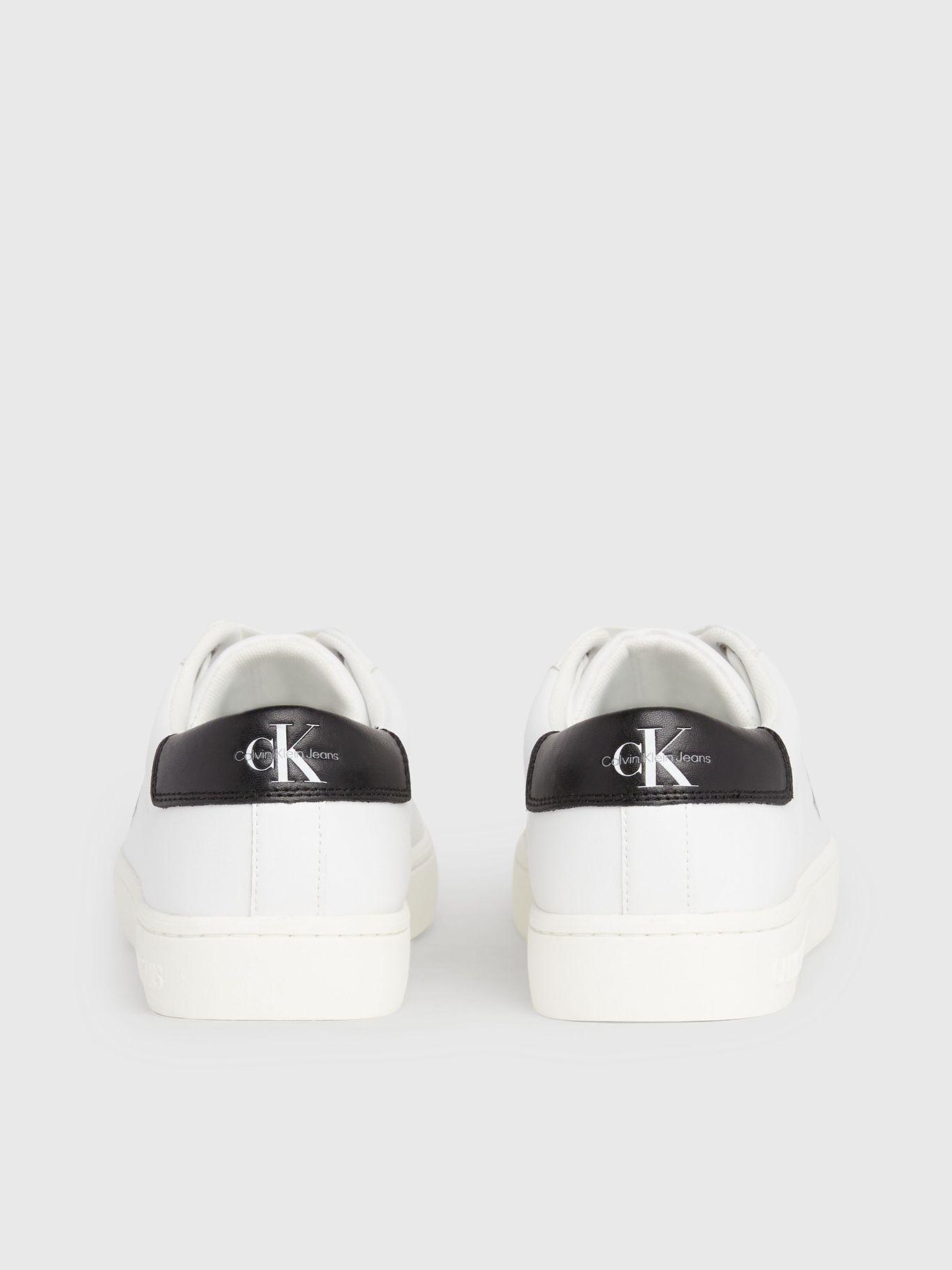 Zapatilla Classic Cupsole Lace Up Low Blanco Calvin Klein-1
