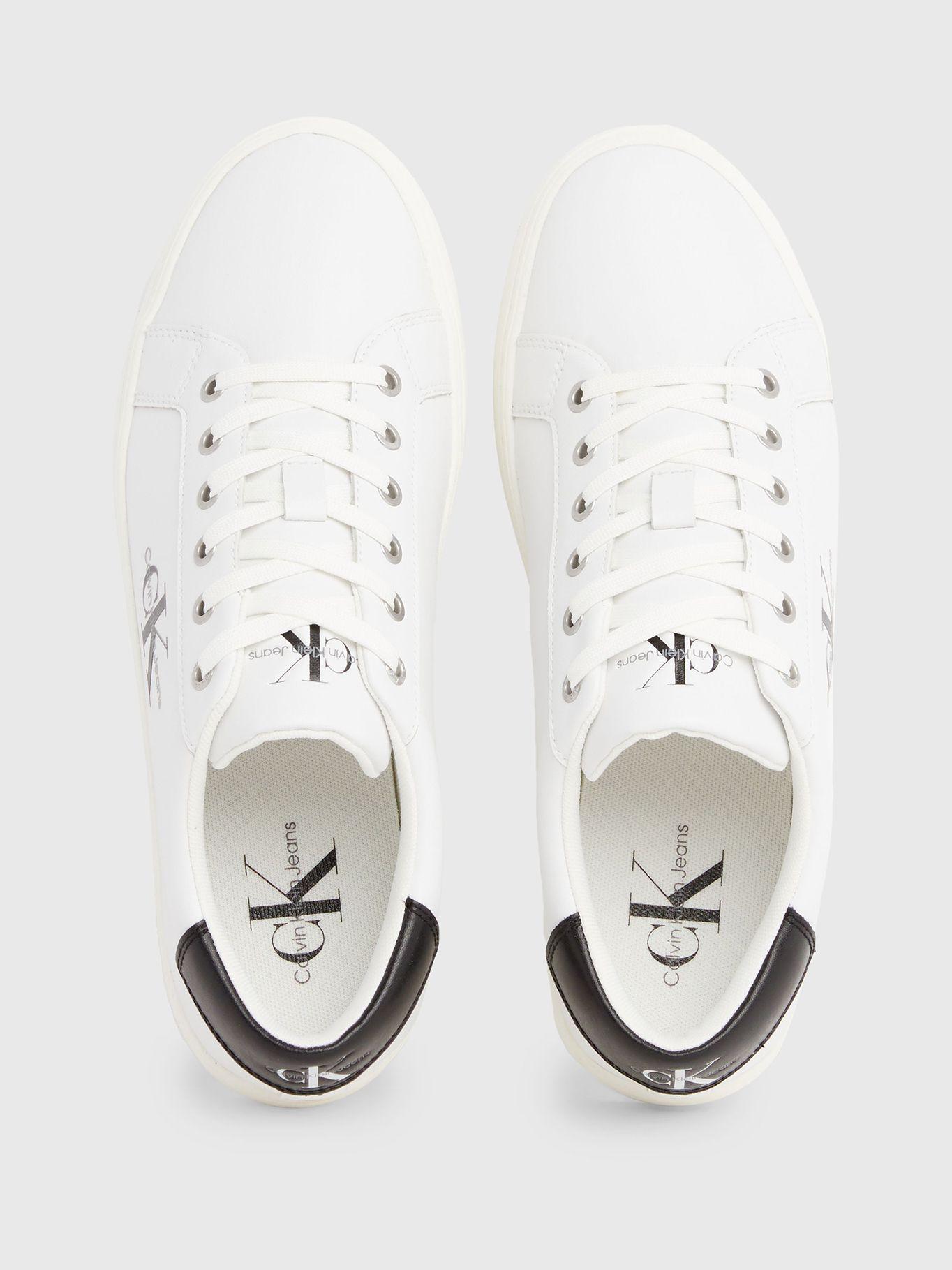 Zapatilla Classic Cupsole Lace Up Low Blanco Calvin Klein-2