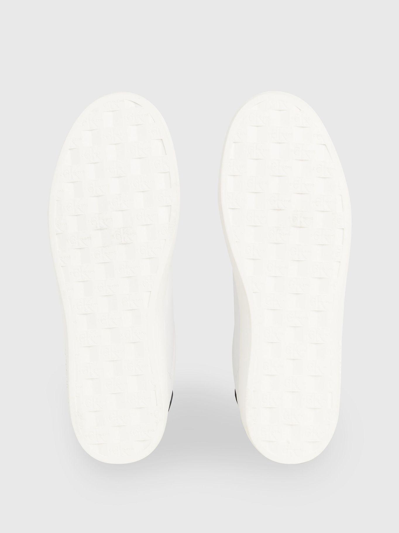 Zapatilla Classic Cupsole Lace Up Low Blanco Calvin Klein-3