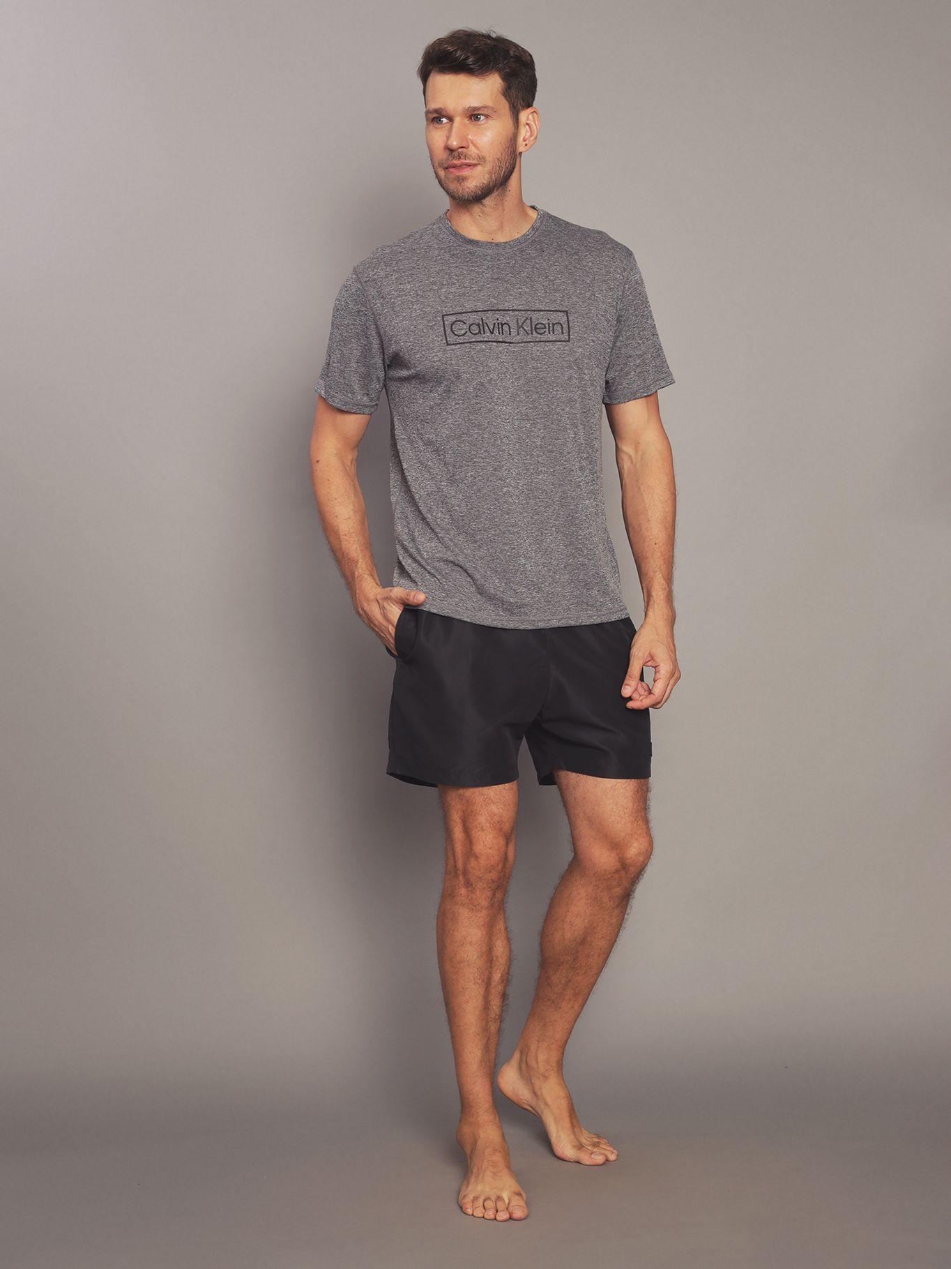 Polera Rash Guard Gris Calvin Klein-1