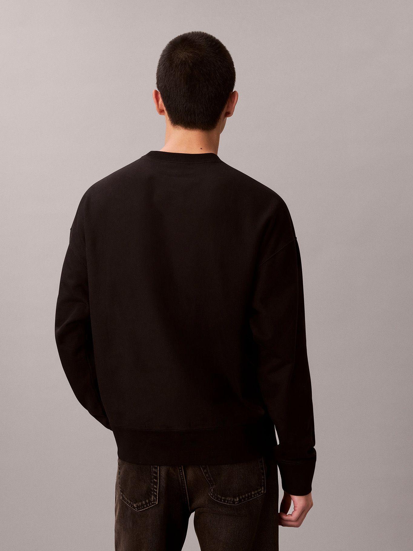 Polerón con Monologo Estampado Negro Calvin Klein-2