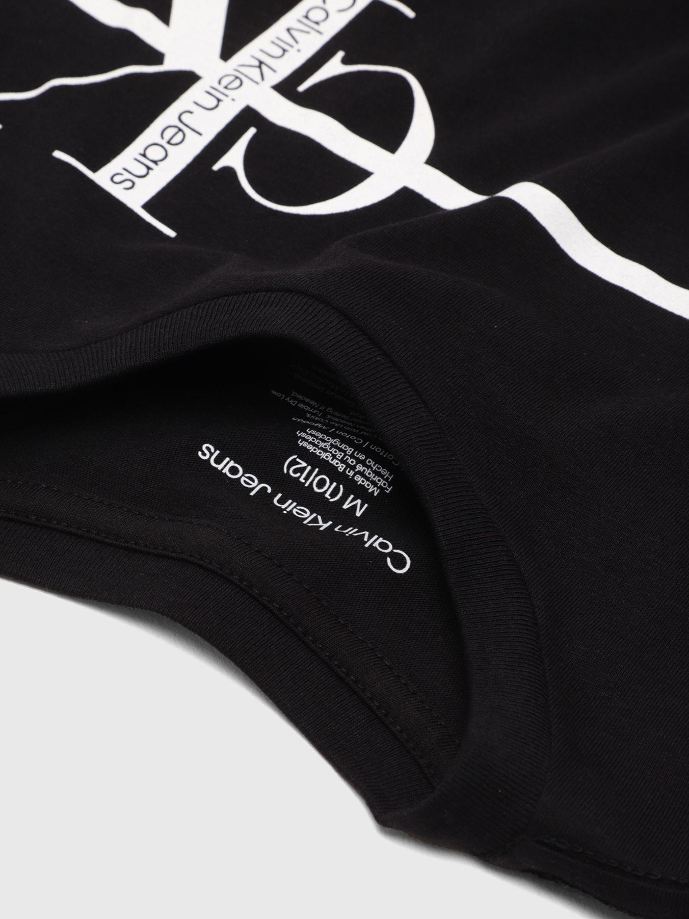 Polera Niño Pieces Negro Calvin Klein-3