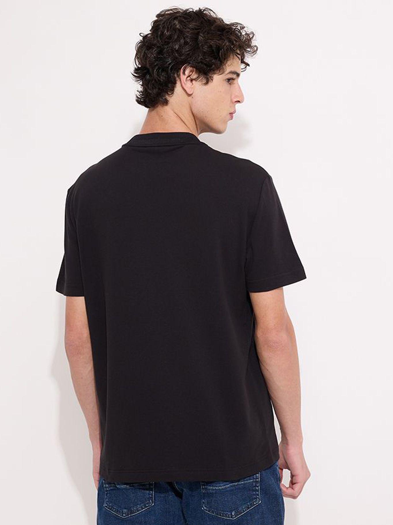 Polera Thermo Tech Pique Negro Calvin Klein-2