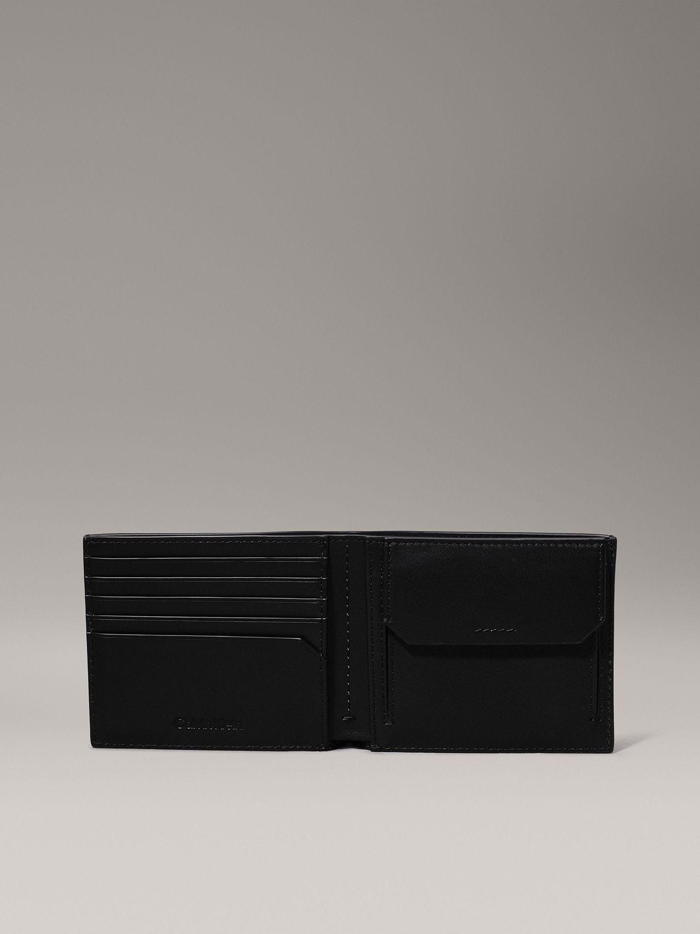 Billetera Metal CK Bifold 5Cc W/Coin Negro Calvin Klein-2