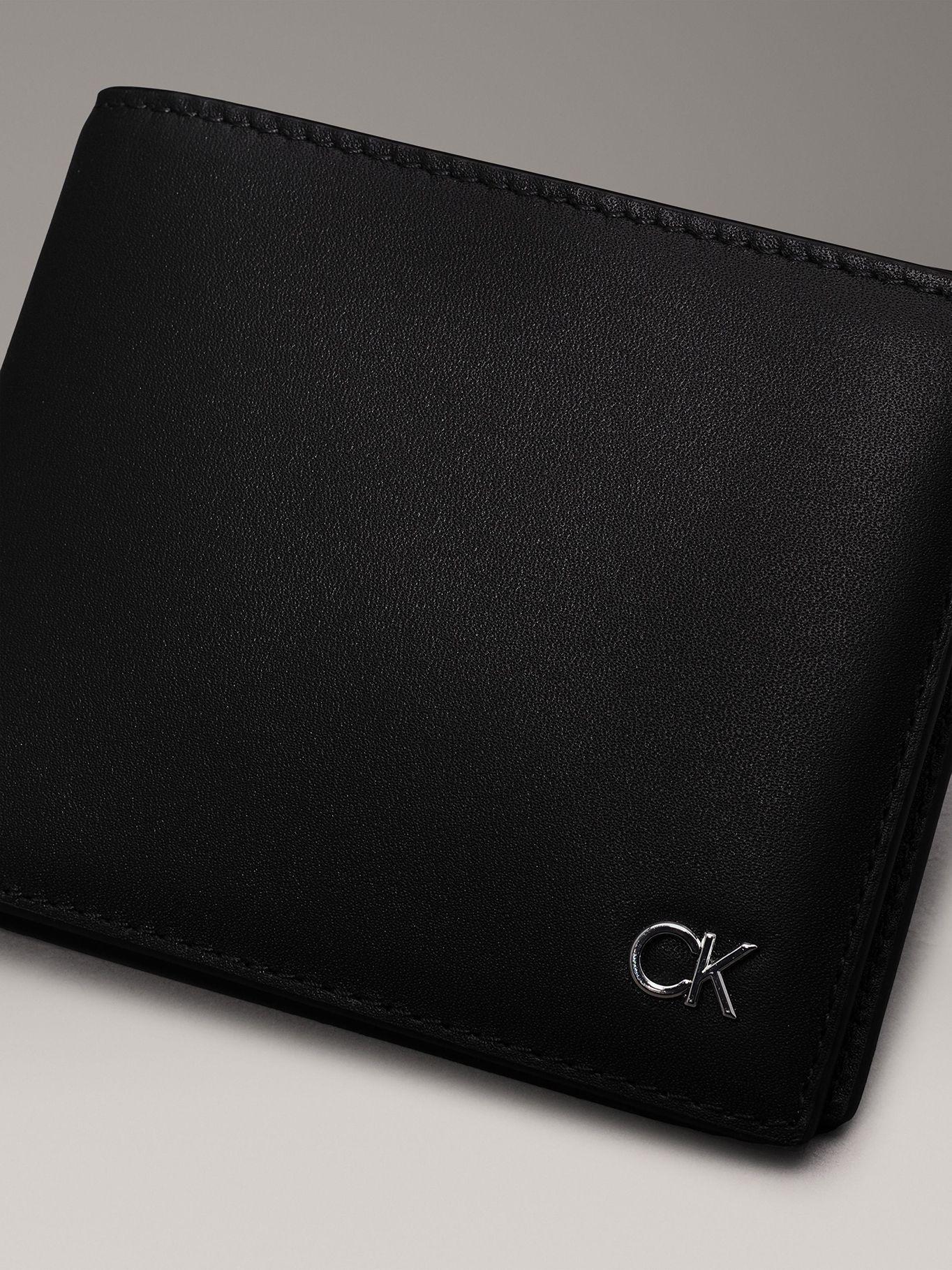 Billetera Metal CK Bifold 5Cc W/Coin Negro Calvin Klein-3