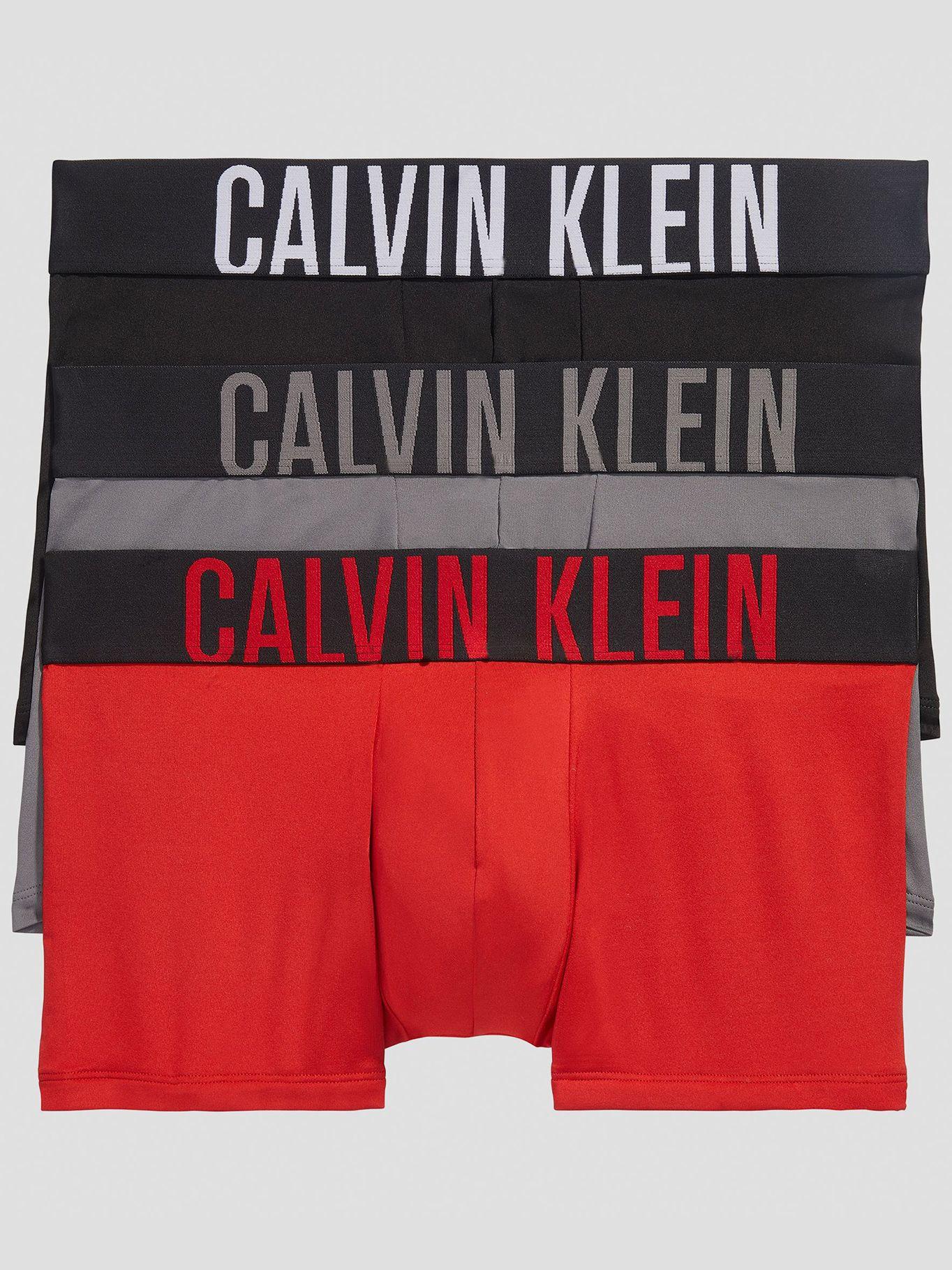 Pack 3 Bóxers Low Power Micro Negro Calvin Klein-0