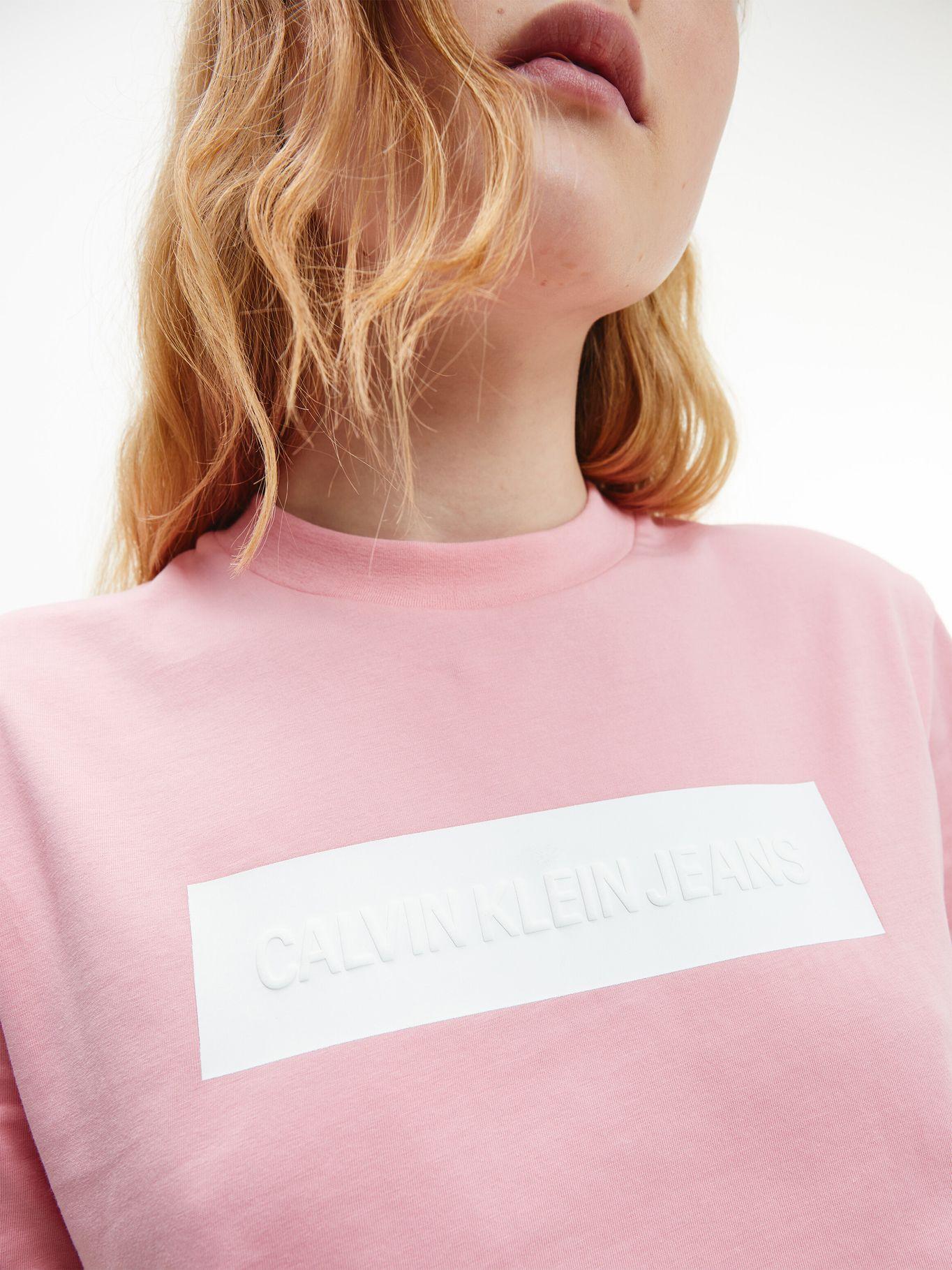 Polera Hero Logo Rosa Calvin Klein-2