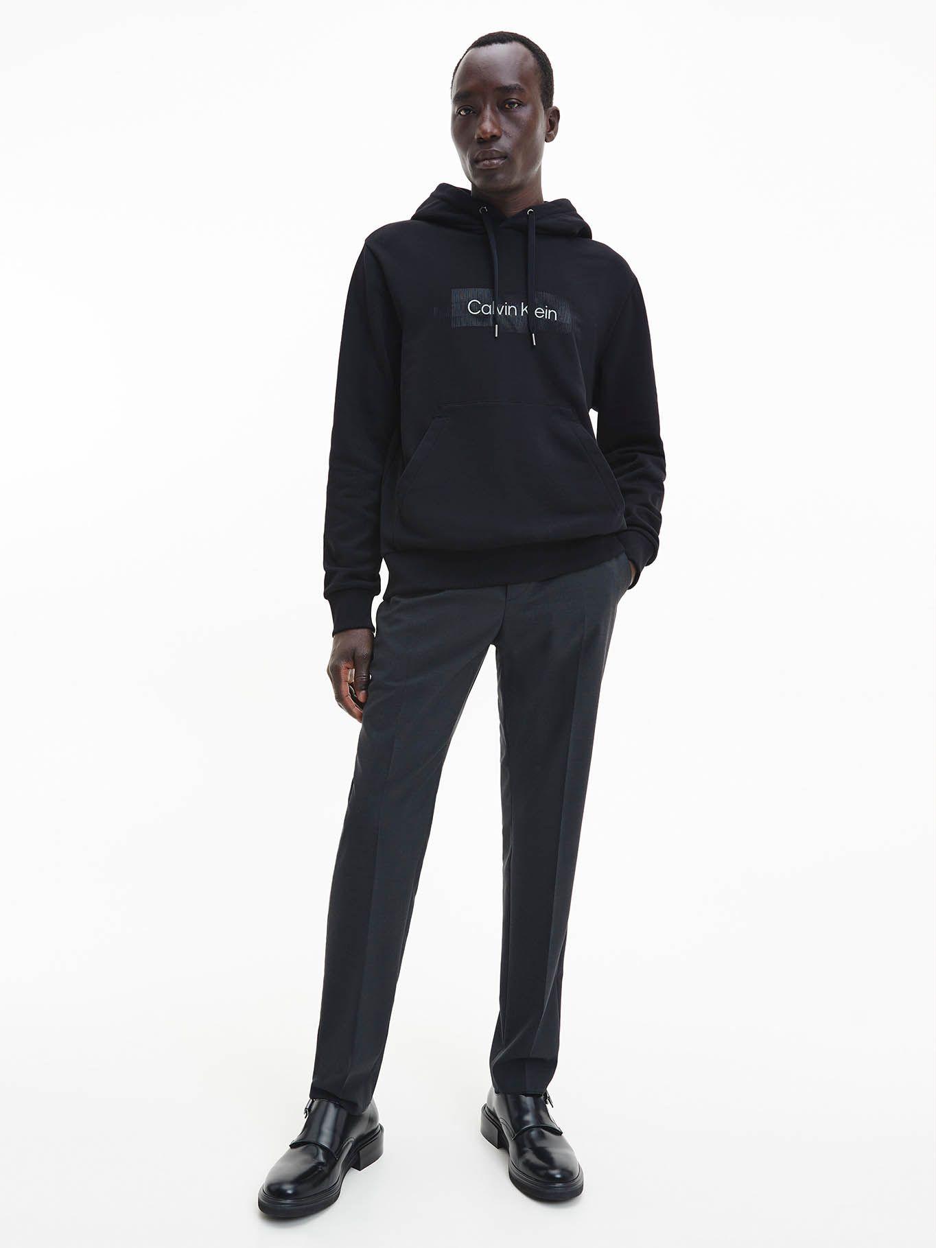 Sudadera manga larga con capucha Negro Calvin Klein-1