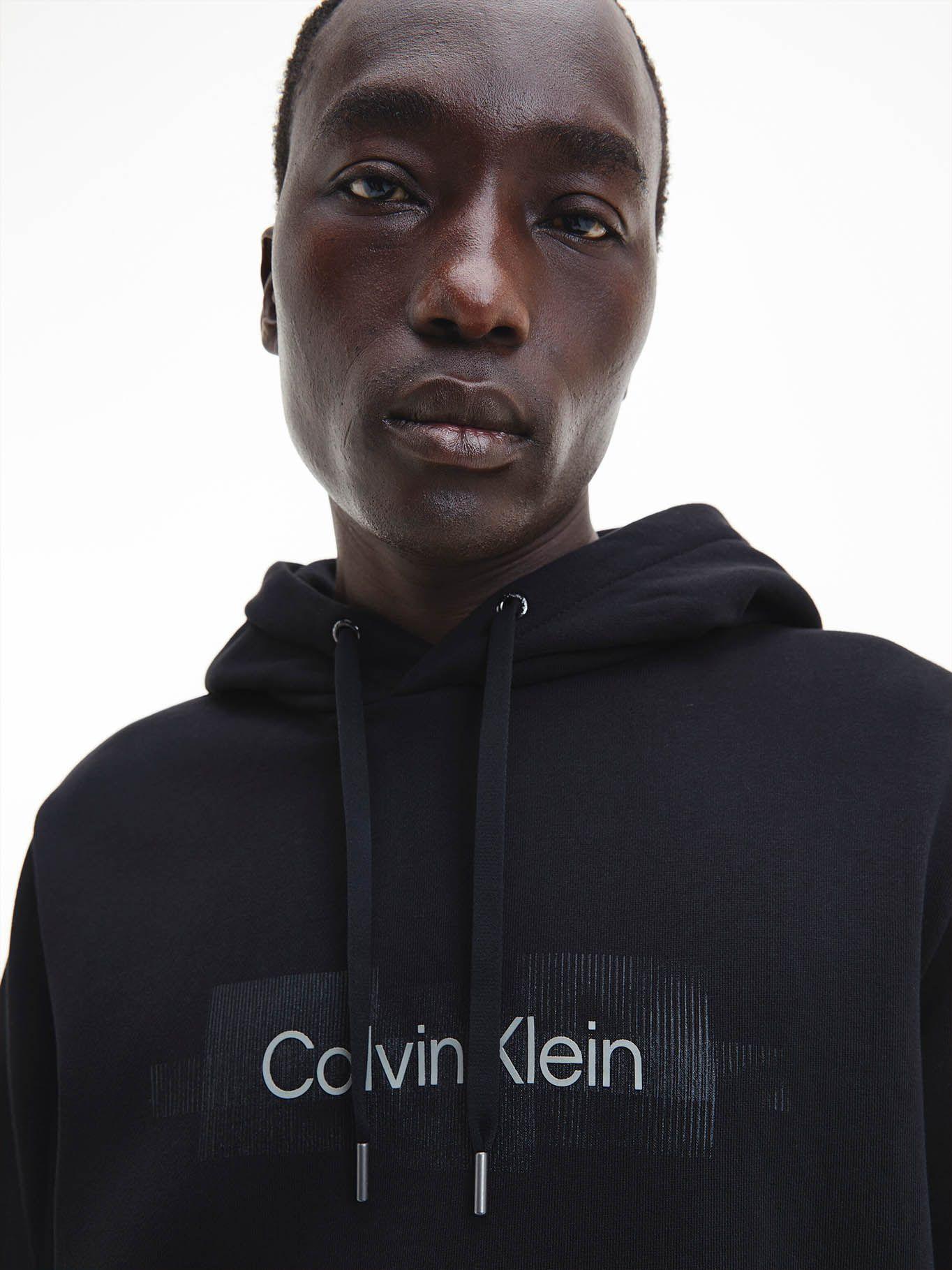 Sudadera manga larga con capucha Negro Calvin Klein-3