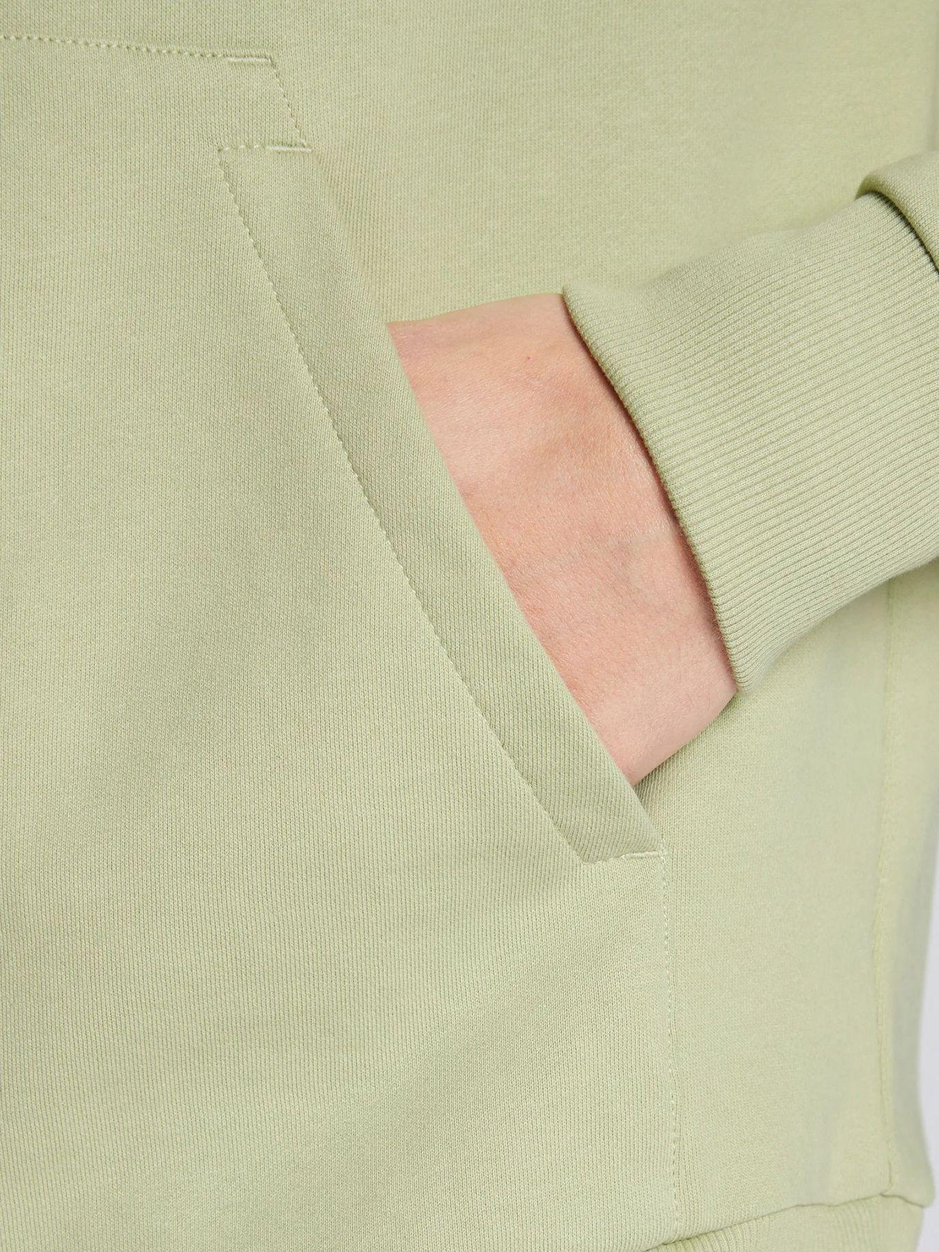 Sudadera manga larga con capucha Verde Calvin Klein-3