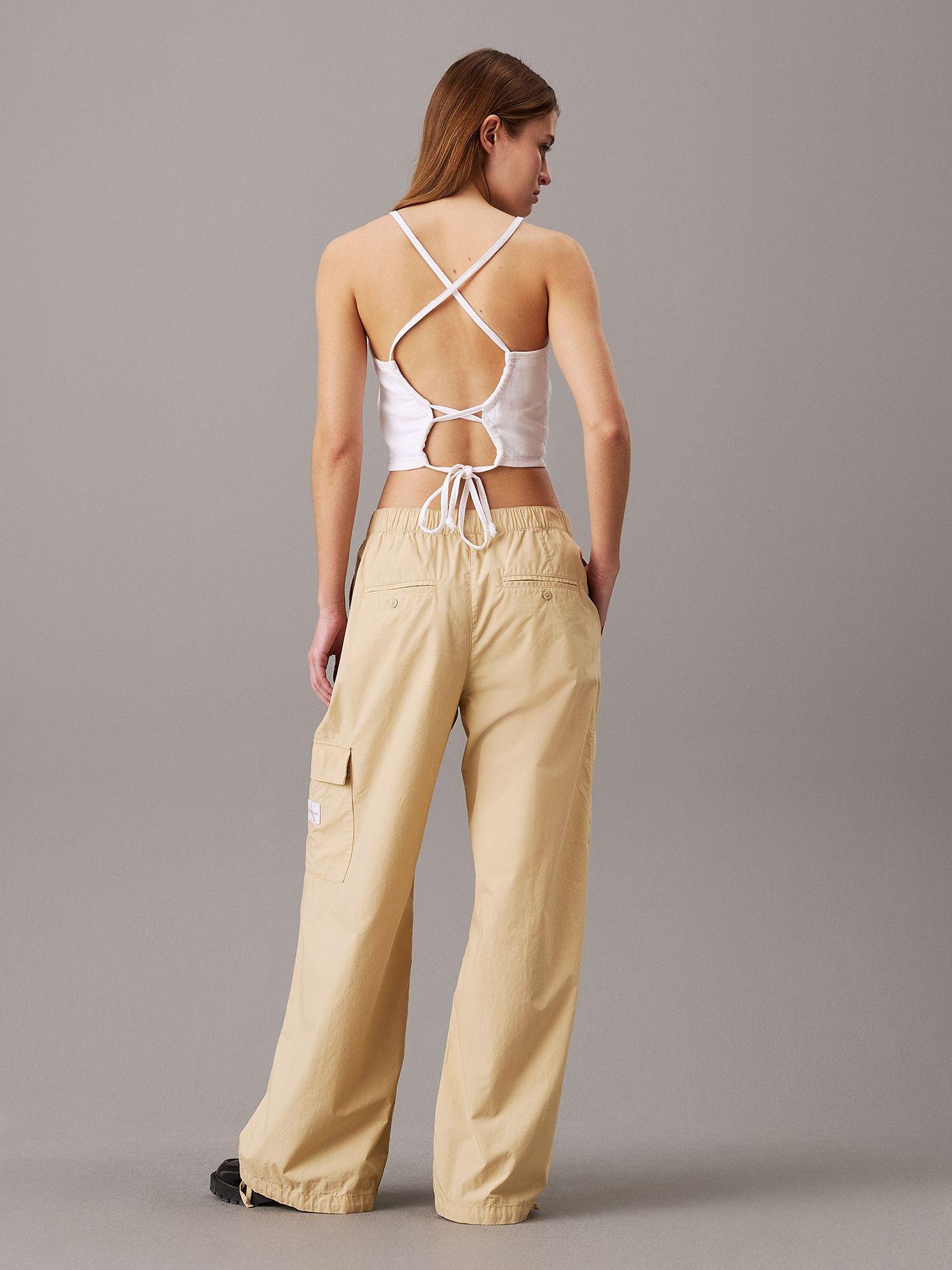Pantalon Cotton Utility Cargo Beige Calvin Klein-2