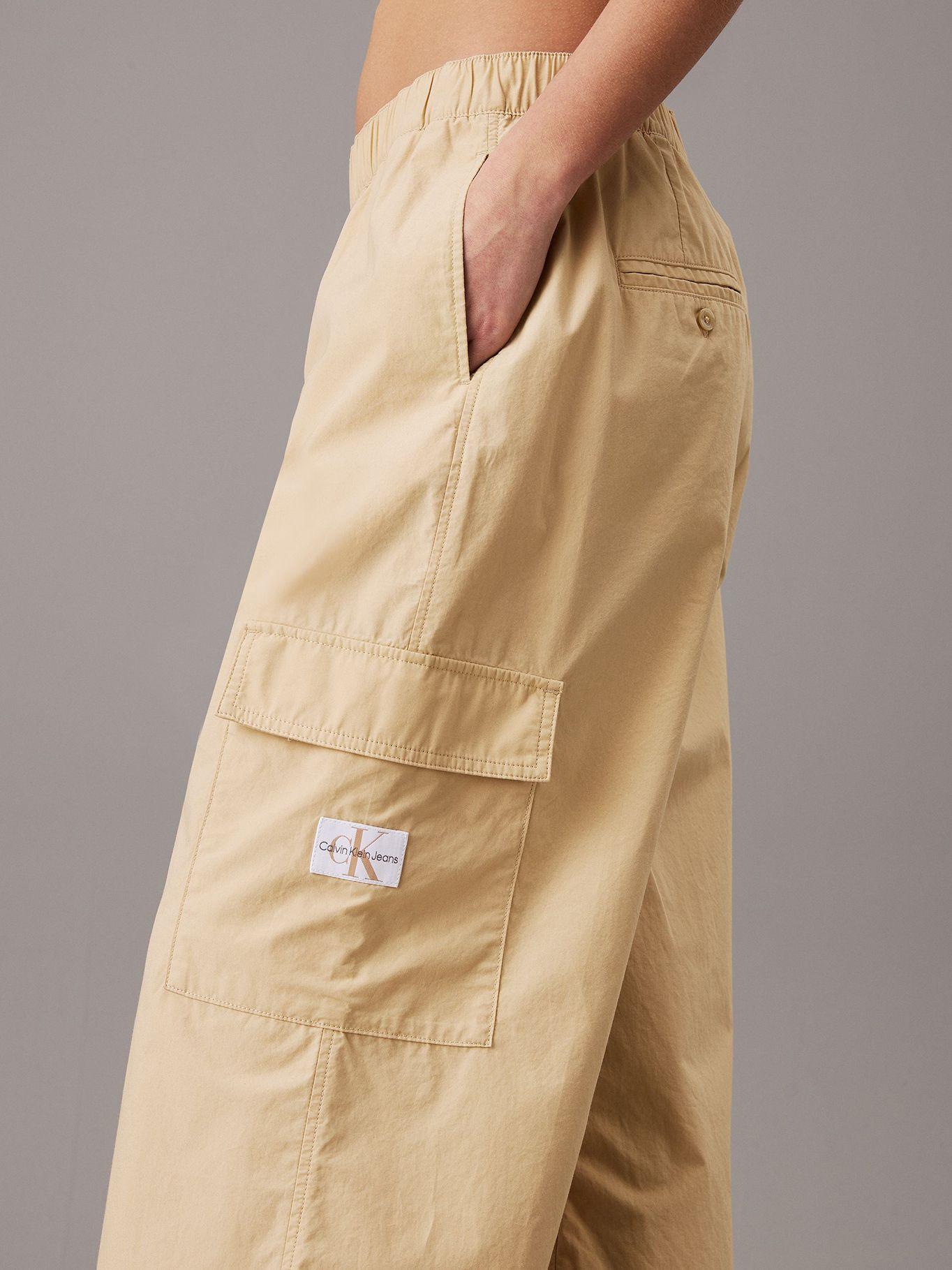 Pantalon Cotton Utility Cargo Beige Calvin Klein-3