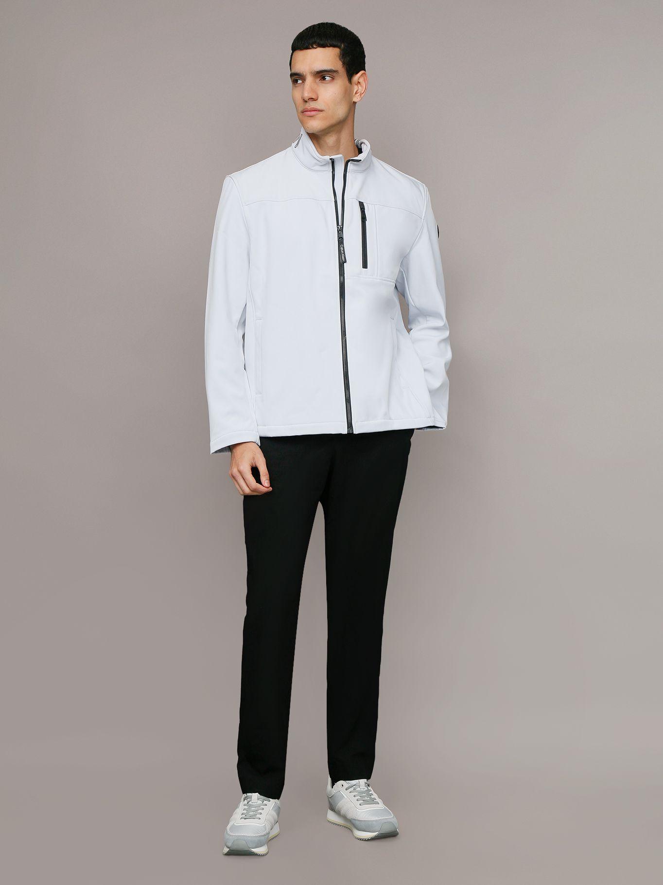 Chaqueta Ck Soft Shell Blanco Calvin Klein-1