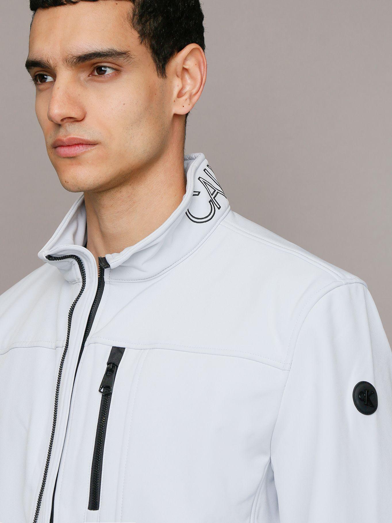 Chaqueta Ck Soft Shell Blanco Calvin Klein-4