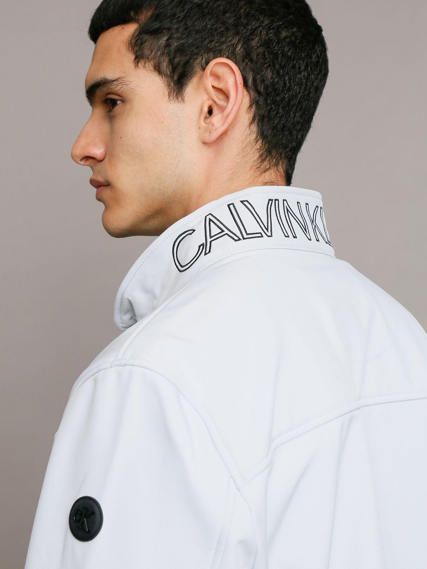 Chaqueta Ck Soft Shell Blanco Calvin Klein-5