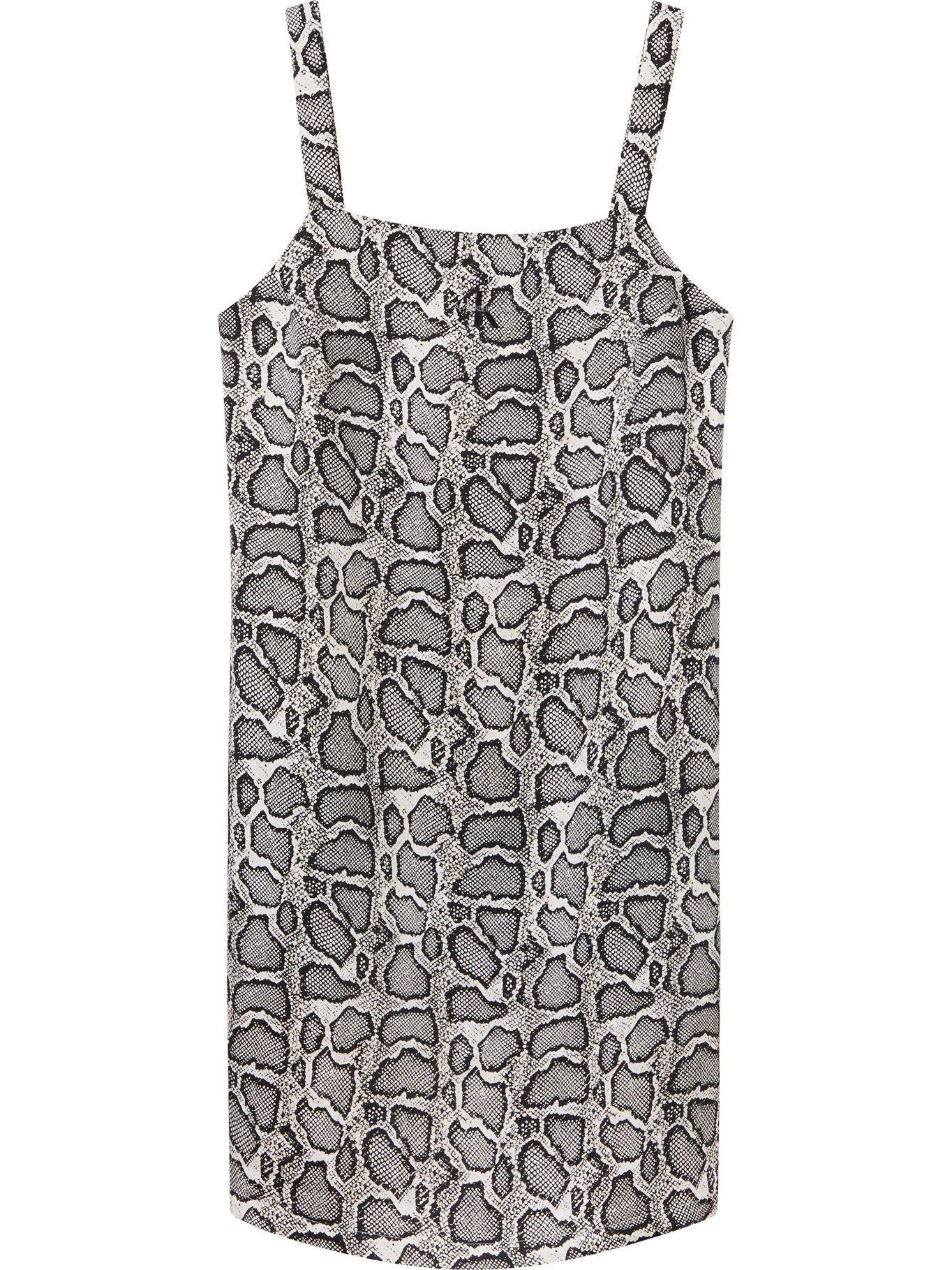 Vestido Wide Straps Print Calvin Klein-1