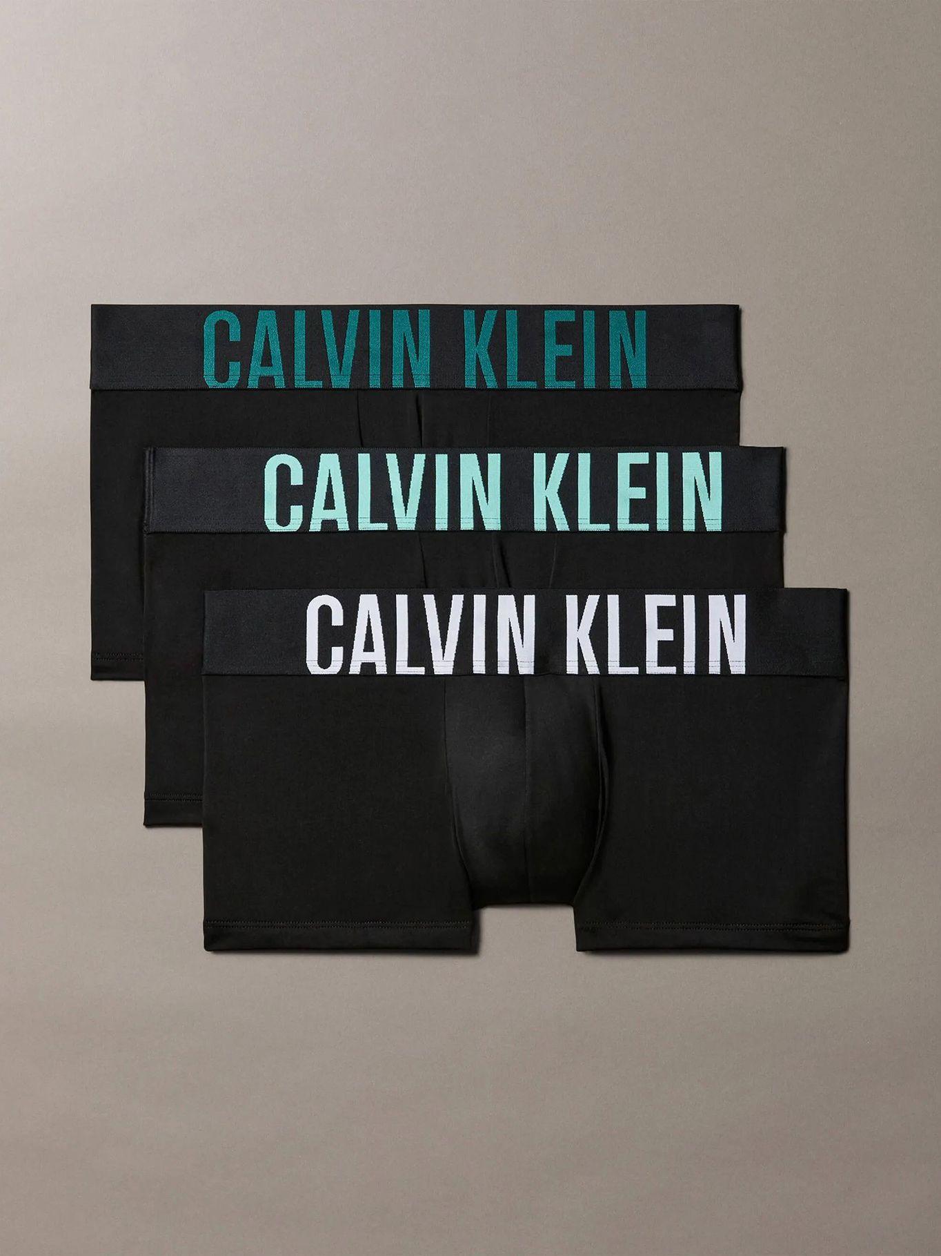 Pack 3 Bóxers Low Rise Intense 002 Negro Calvin Klein-0
