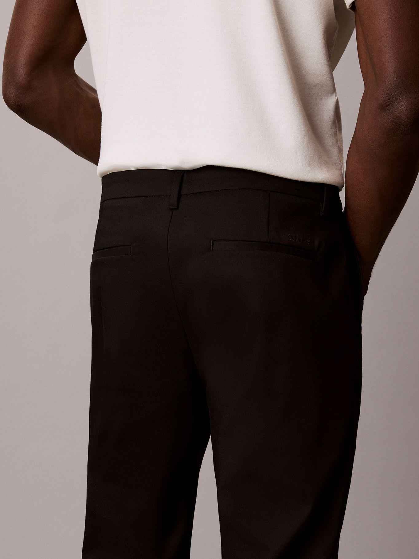 Pantalón Slim de Stretch Moderno Negro Calvin Klein-5