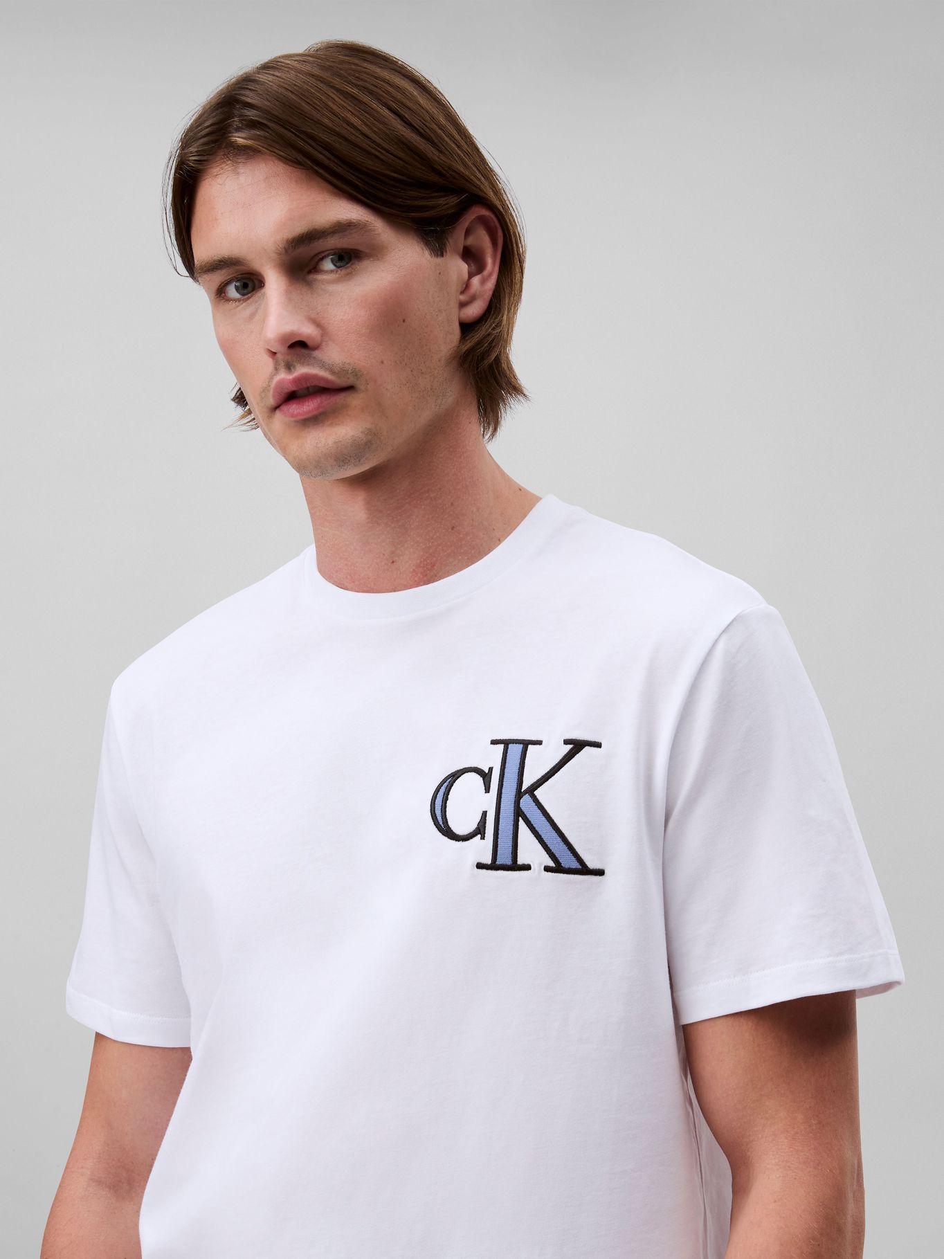 Polera 20S Varsity Blanco Calvin Klein-3