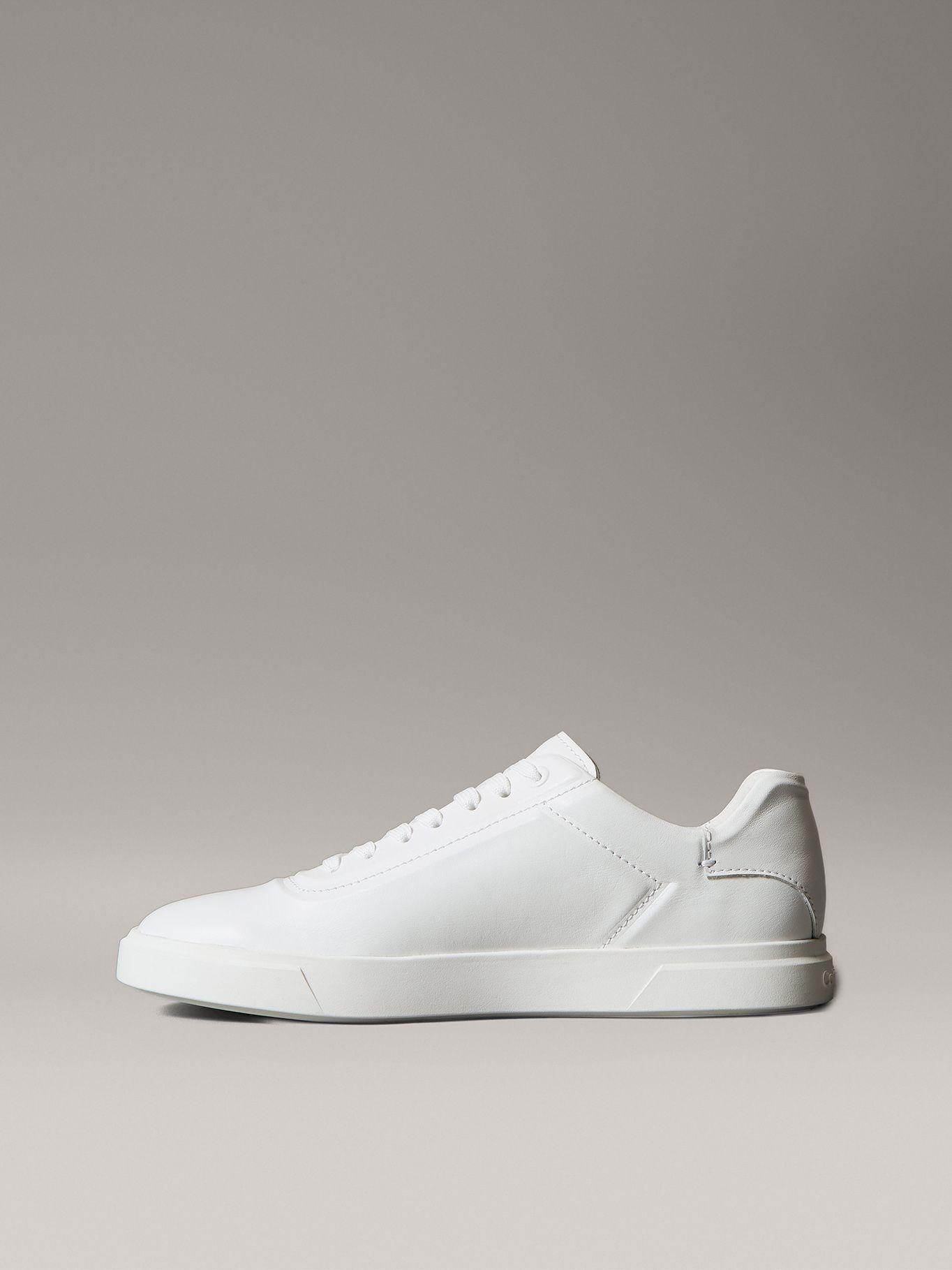 Zapatillas de Cuero Oxford Blanco Calvin Klein Mujer-5