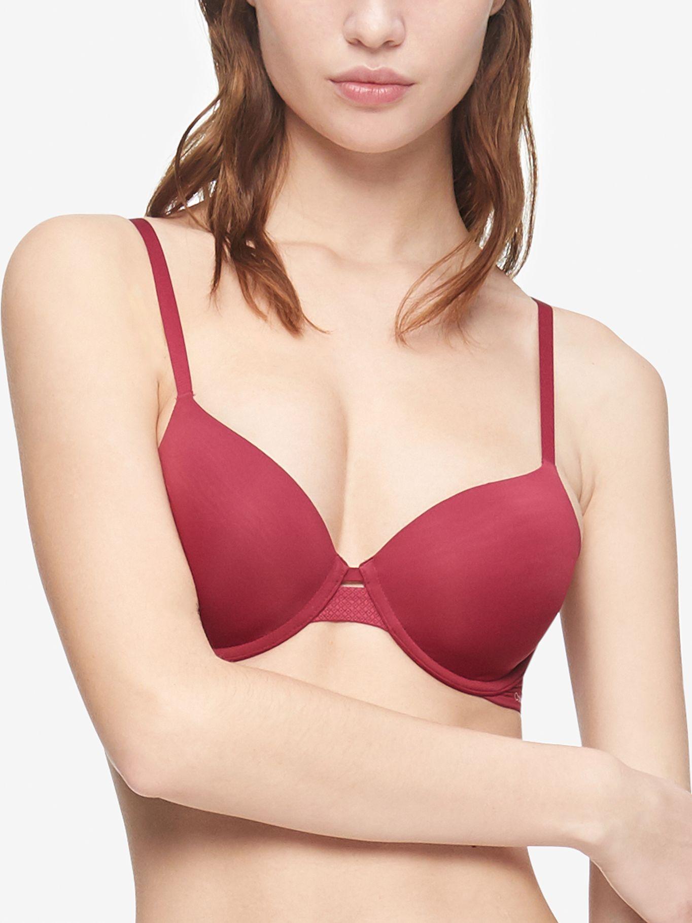 Brasier Perfectly Fit Rojo Calvin Klein-0