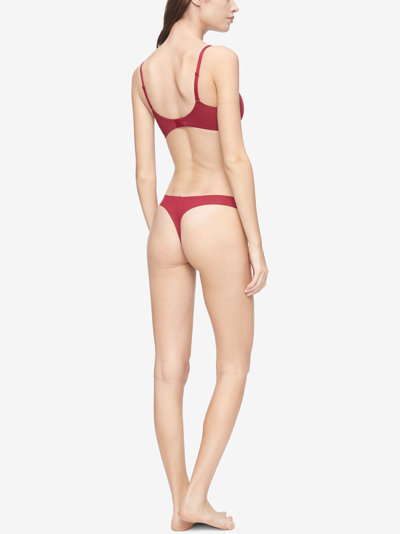 Brasier Perfectly Fit Rojo Calvin Klein-1