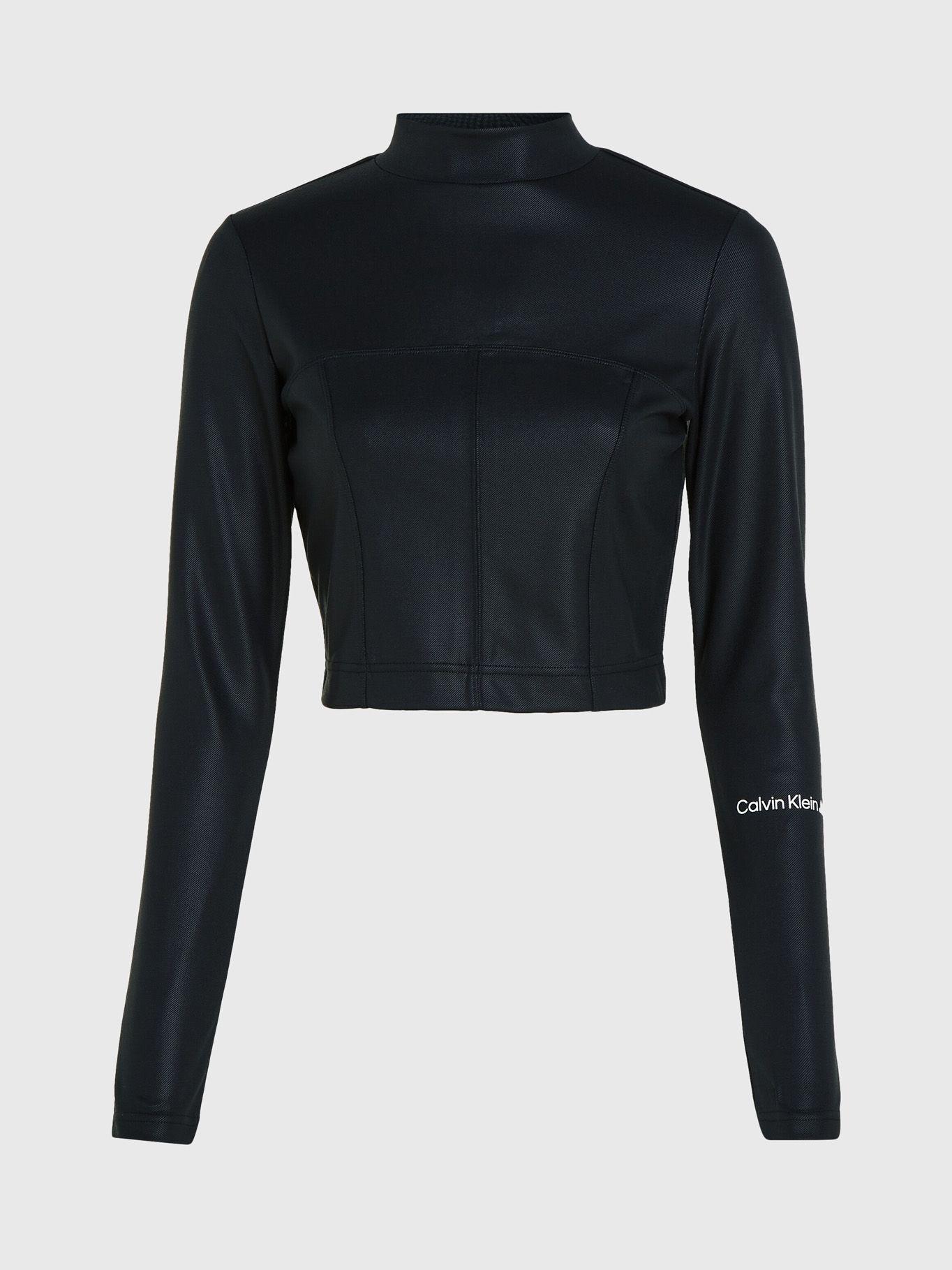 Blusa Ls Coated Milano Negro-4