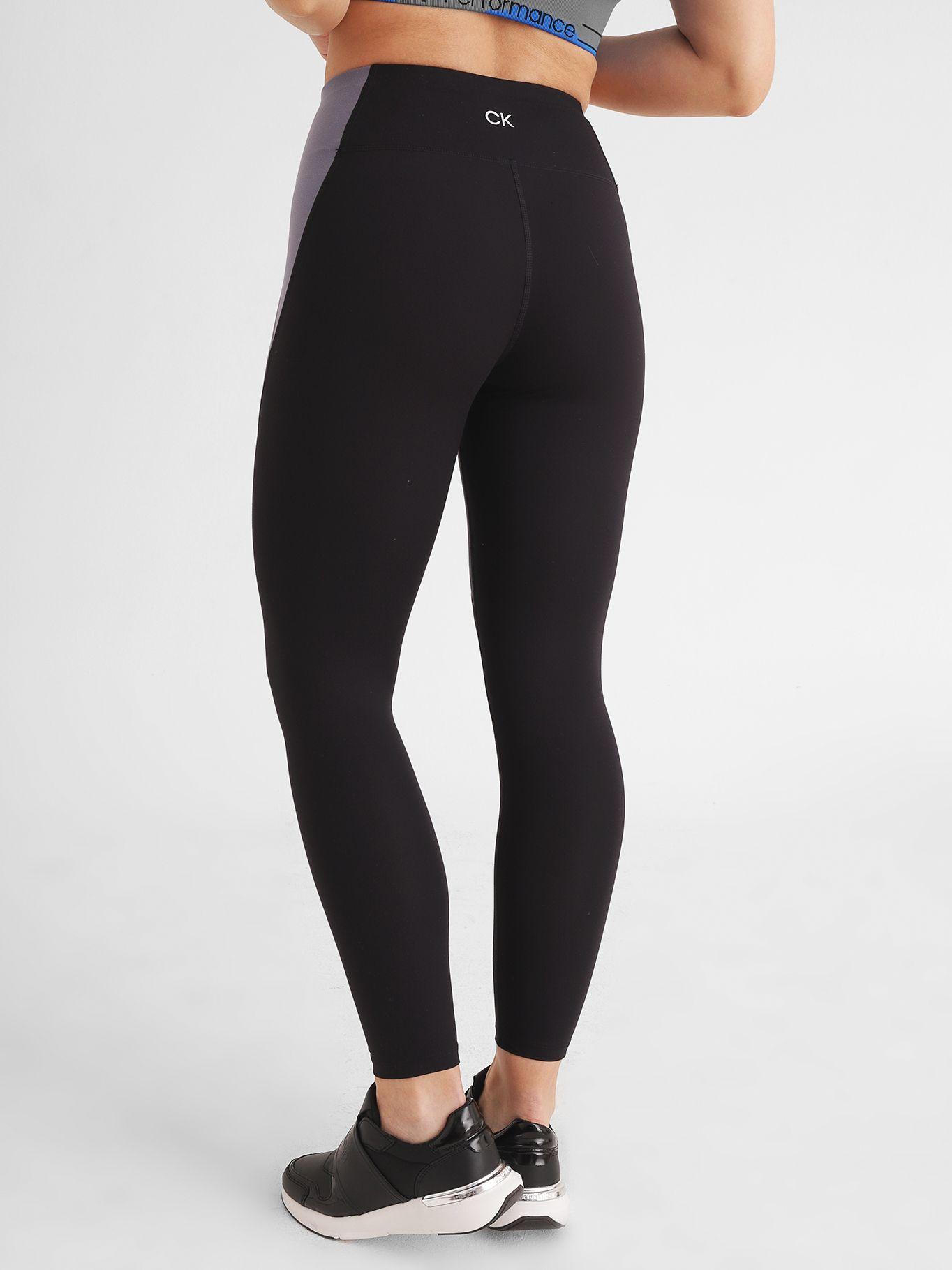 Leggings Colorblock Negro 0LS Calvin Klein-1
