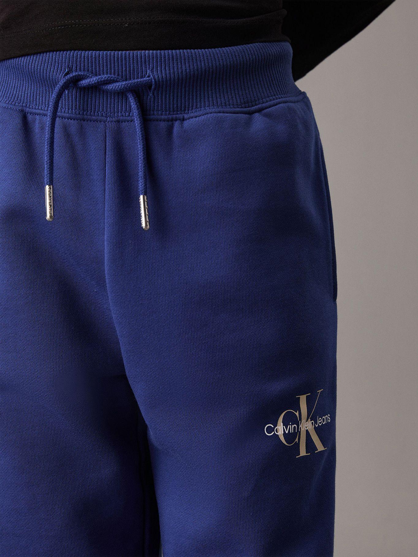Jogger Niño Monogram Logo Azul Calvin Klein-6