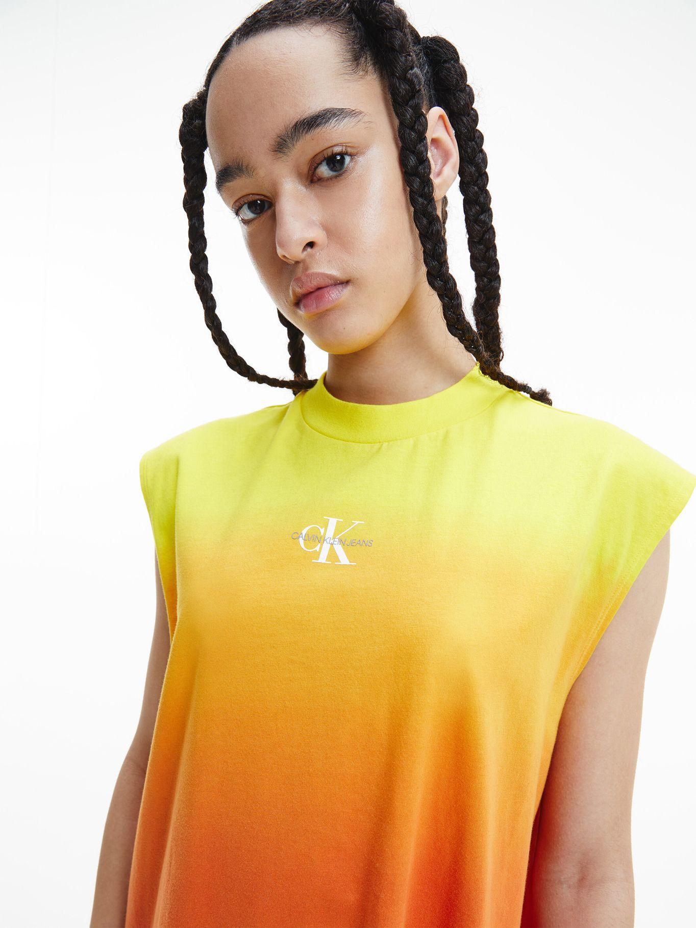 Vestido Dip Dye Multicolor Calvin Klein-2