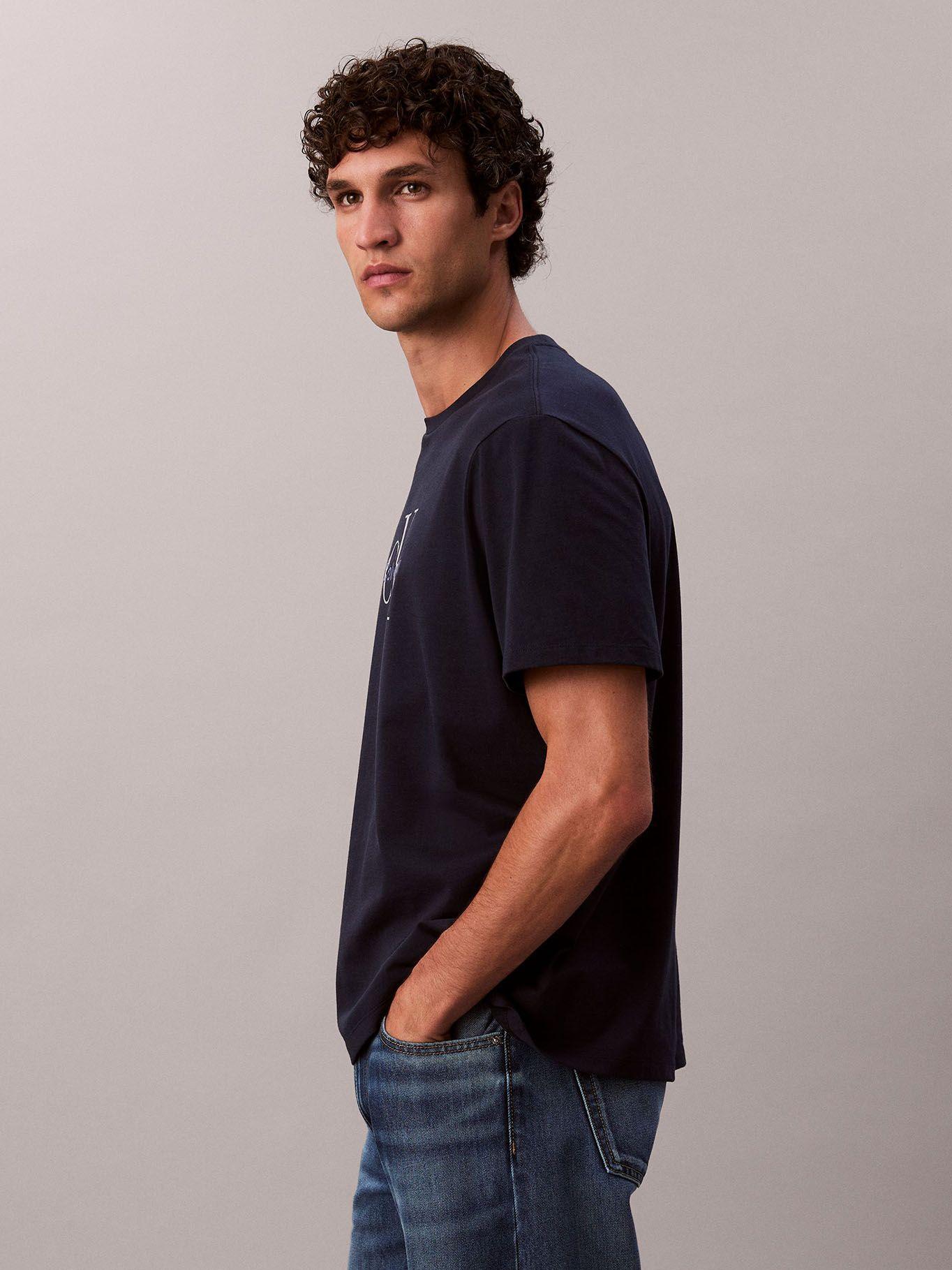 Polera Hero - Monologo Azul Calvin Klein-3