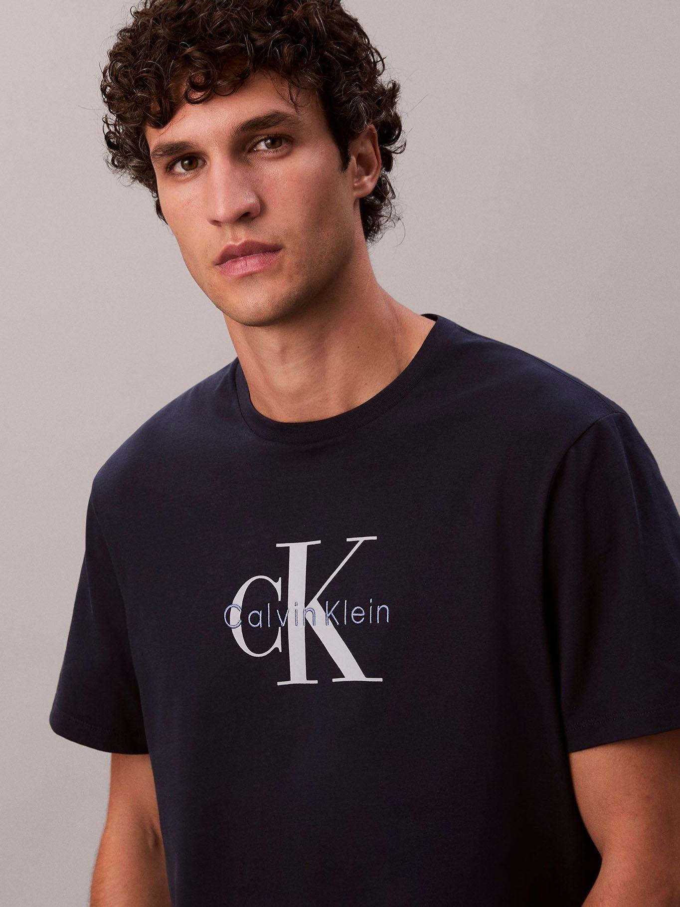 Polera Hero - Monologo Azul Calvin Klein-4