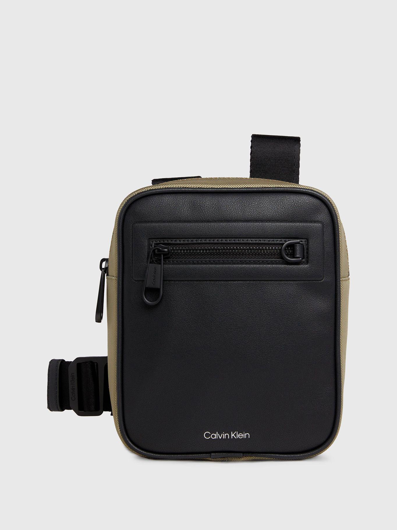 Bandolera Ck Elevated Reporter S Verde Calvin Klein-0