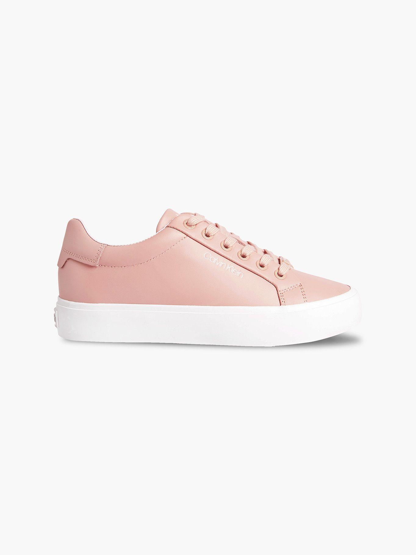 Zapatilla Urbana Lace Up Lth Rosa Calvin Klein-4