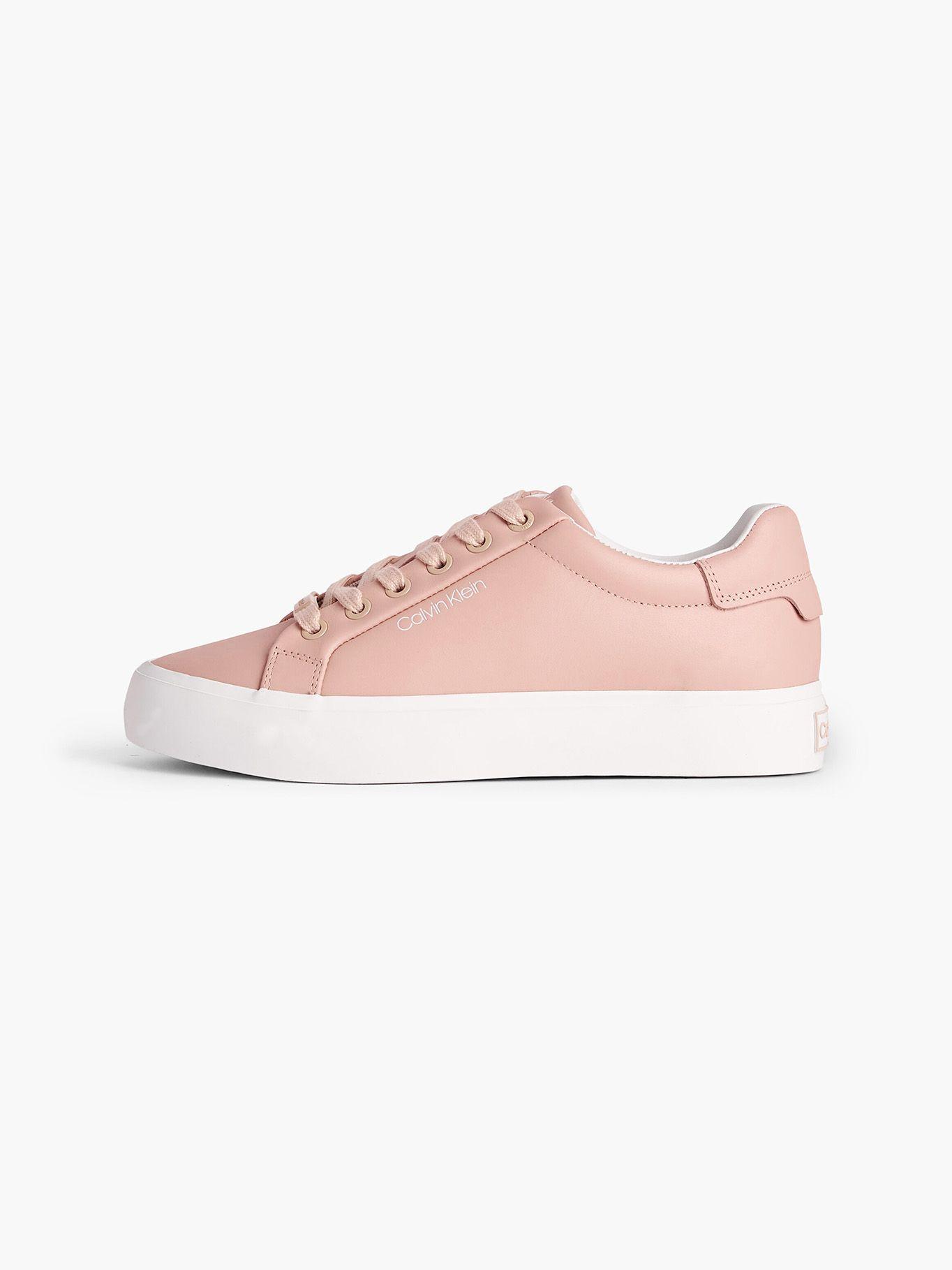 Zapatilla Urbana Lace Up Lth Rosa Calvin Klein-5