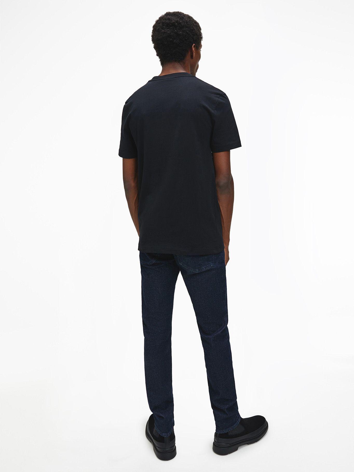 Polera Cotton Logo Embroidery Negro Calvin Klein-2