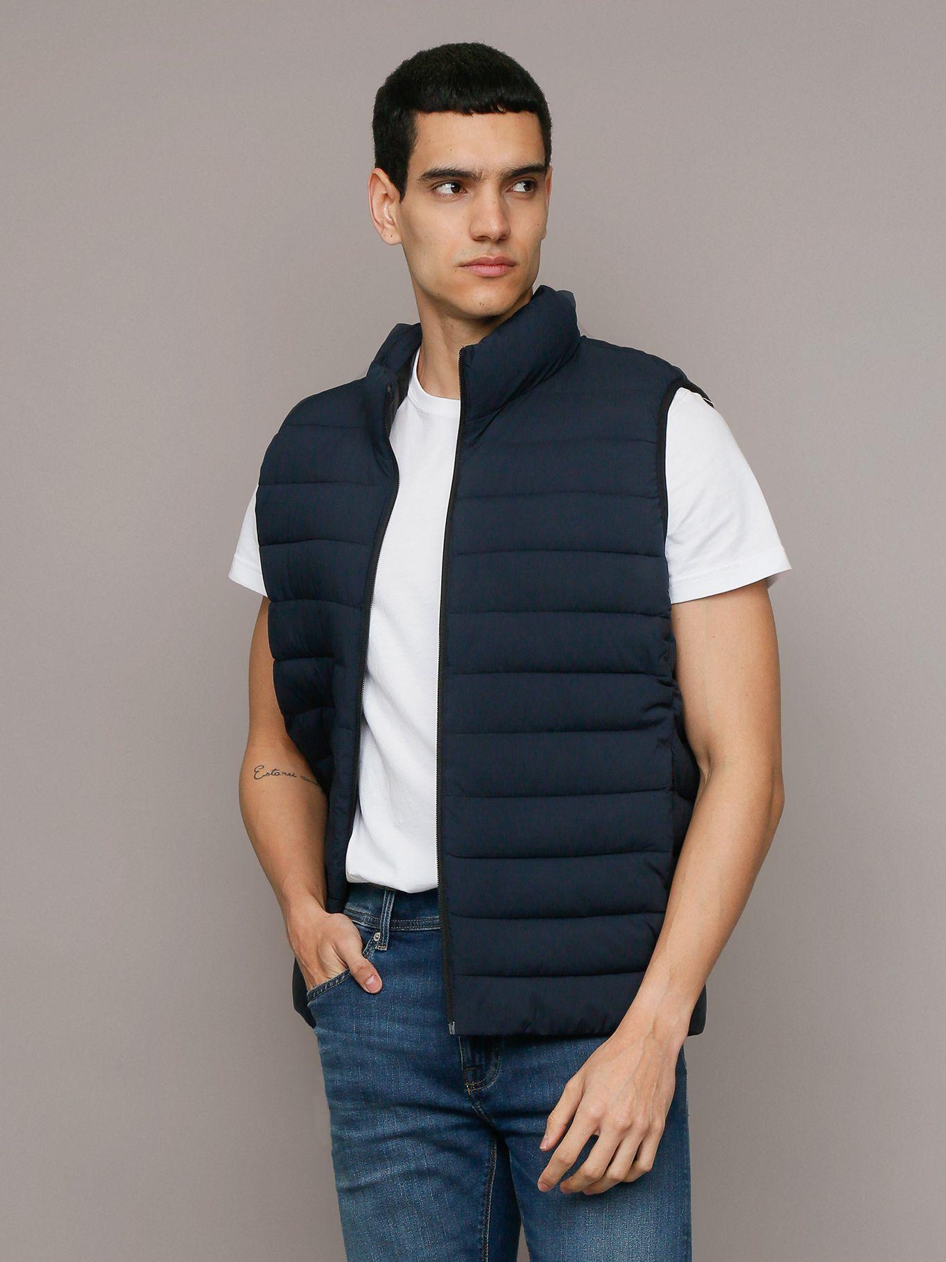 Chaqueta Ligera Acolchada Azul Calvin Klein-0
