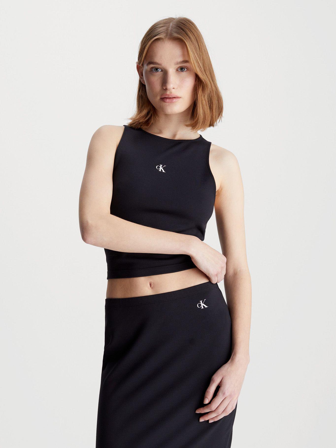 Polera Archival Milano Negro Calvin Klein-0