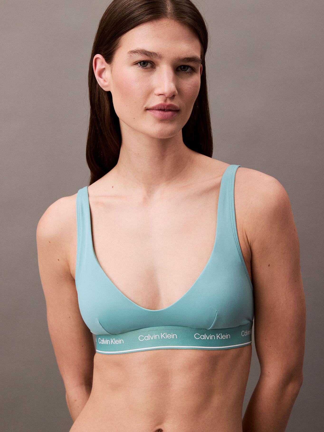 Parte Superior de Bikini Meta Legacy Verde Calvin Klein-5