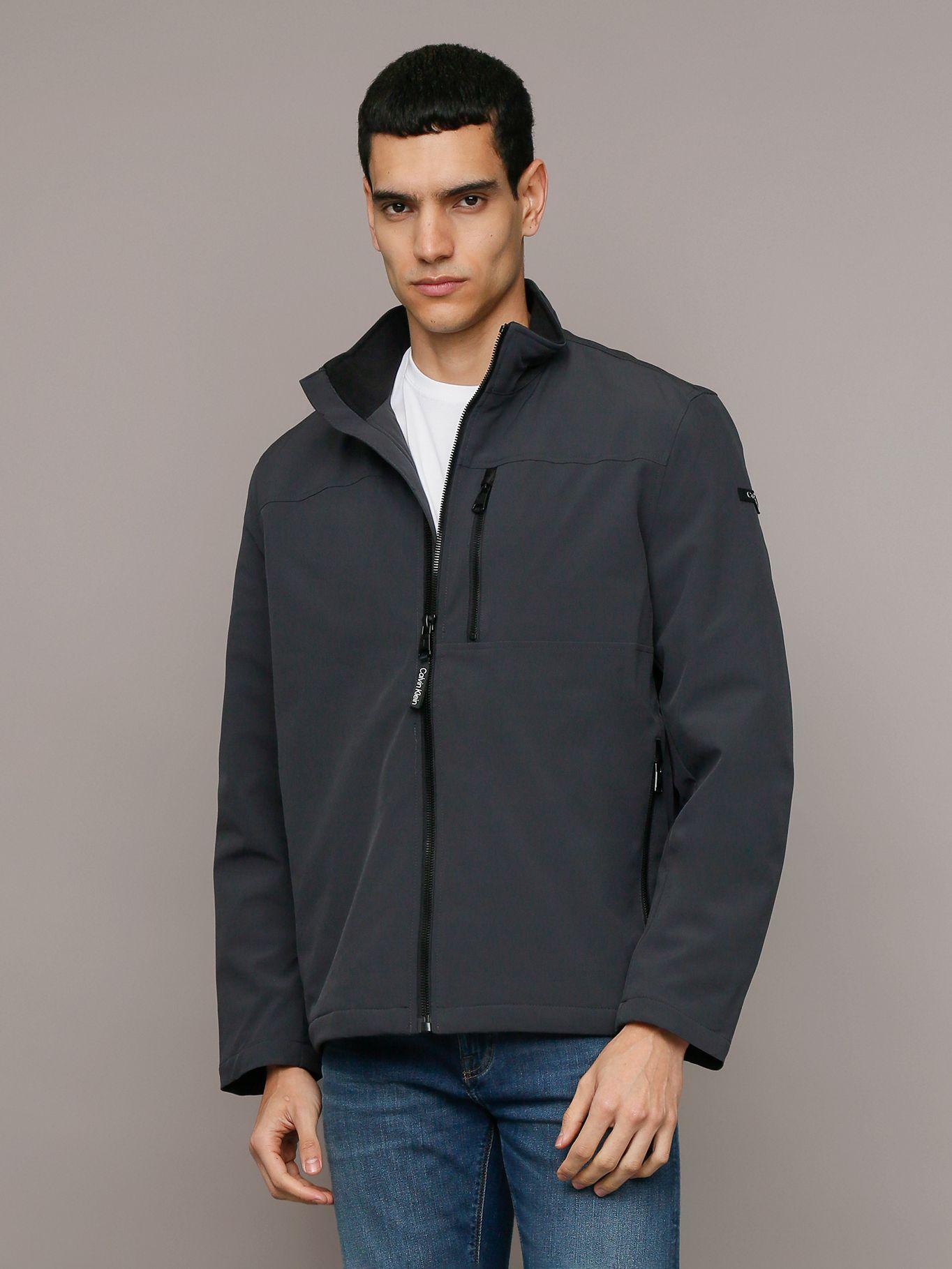 Chaqueta Sherpa Lined Gris Calvin Klein-0