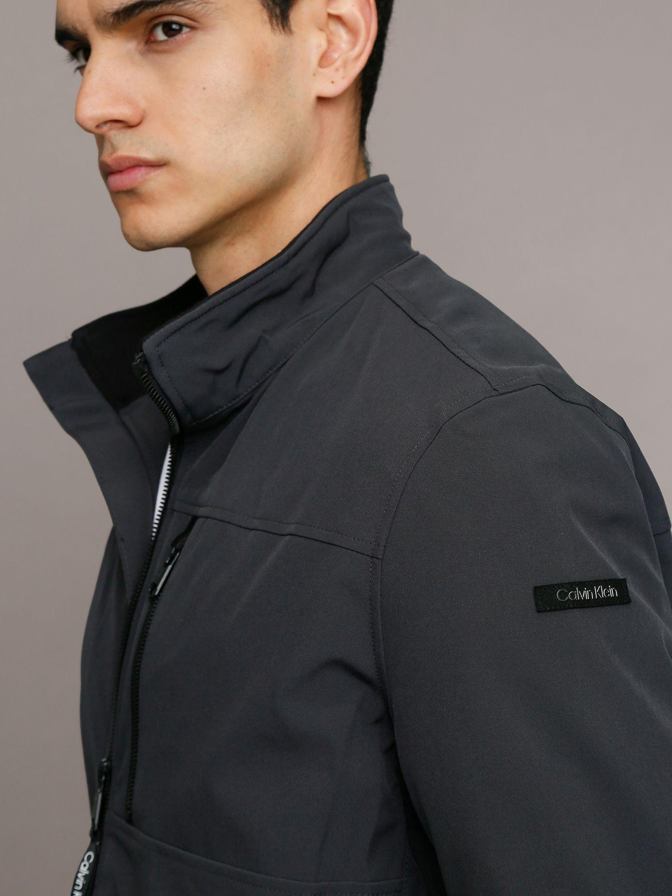 Chaqueta Sherpa Lined Gris Calvin Klein-4