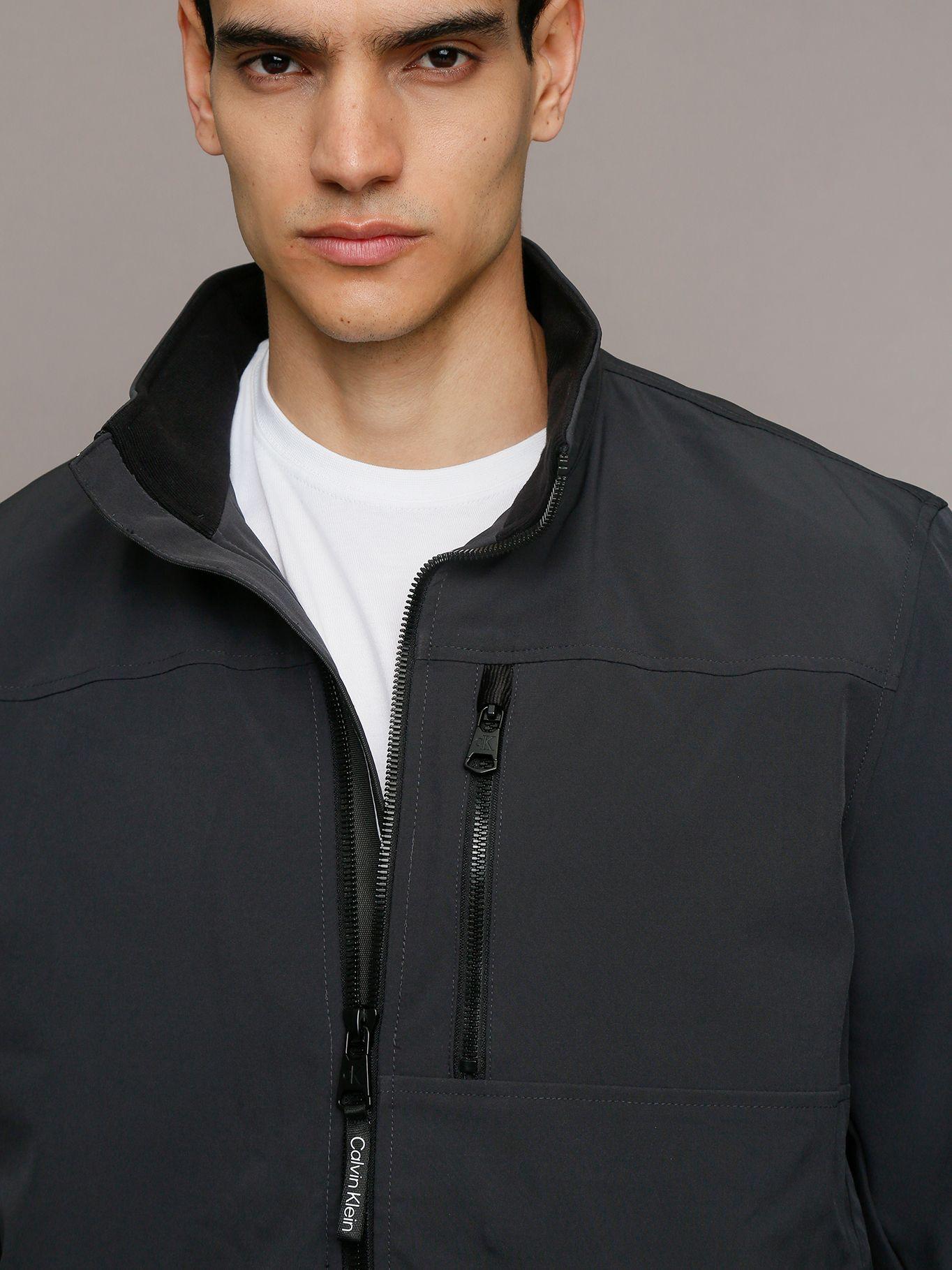 Chaqueta Sherpa Lined Gris Calvin Klein-5