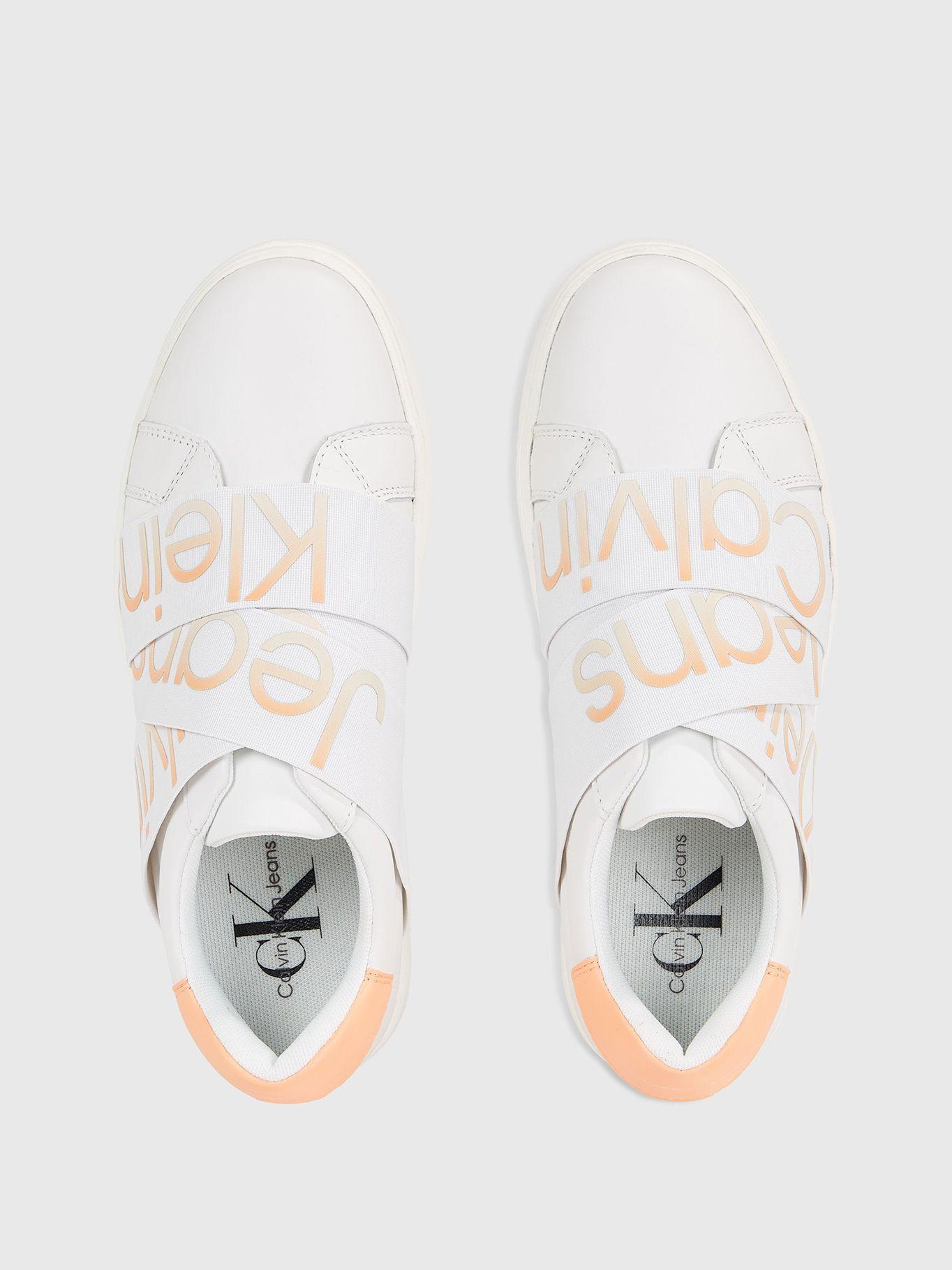 Zapatilla de Cuero Classic Cupsole Blanco Calvin Klein-2